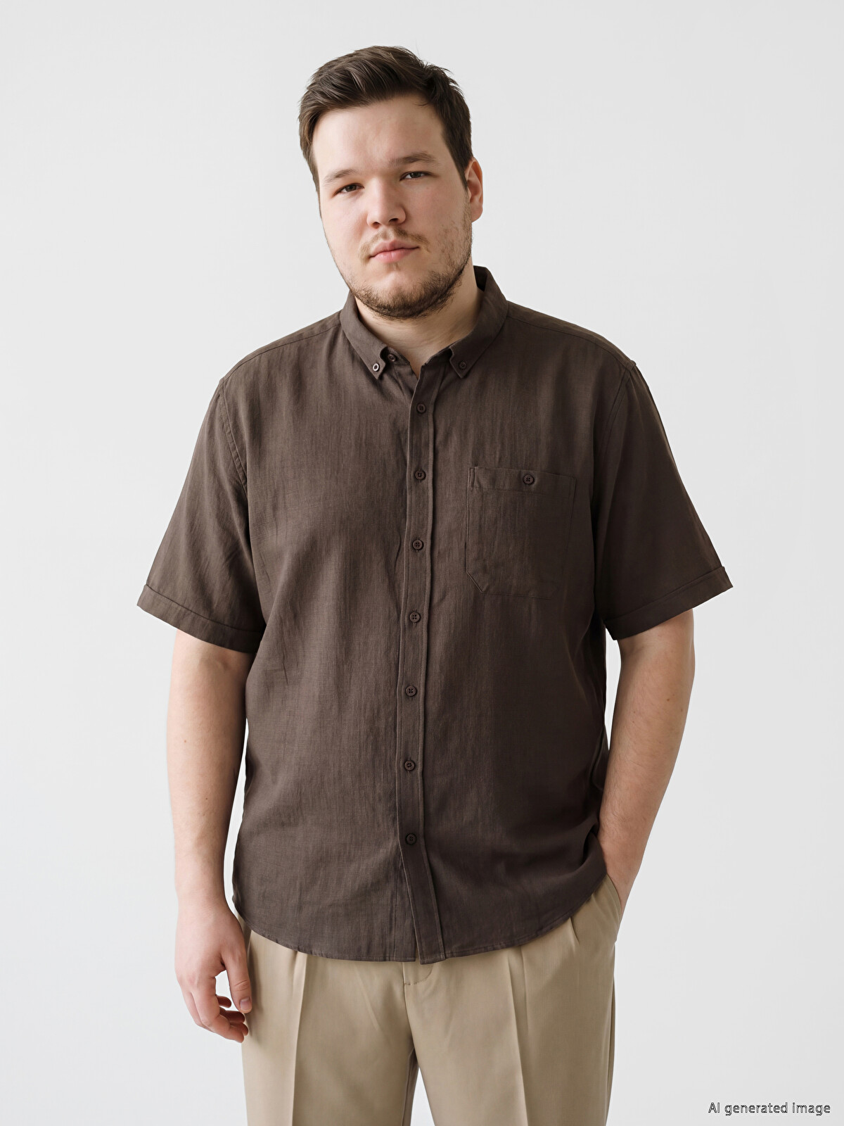 LCWAIKIKI Classic Regular Fit Poplin Erkek Gömlek