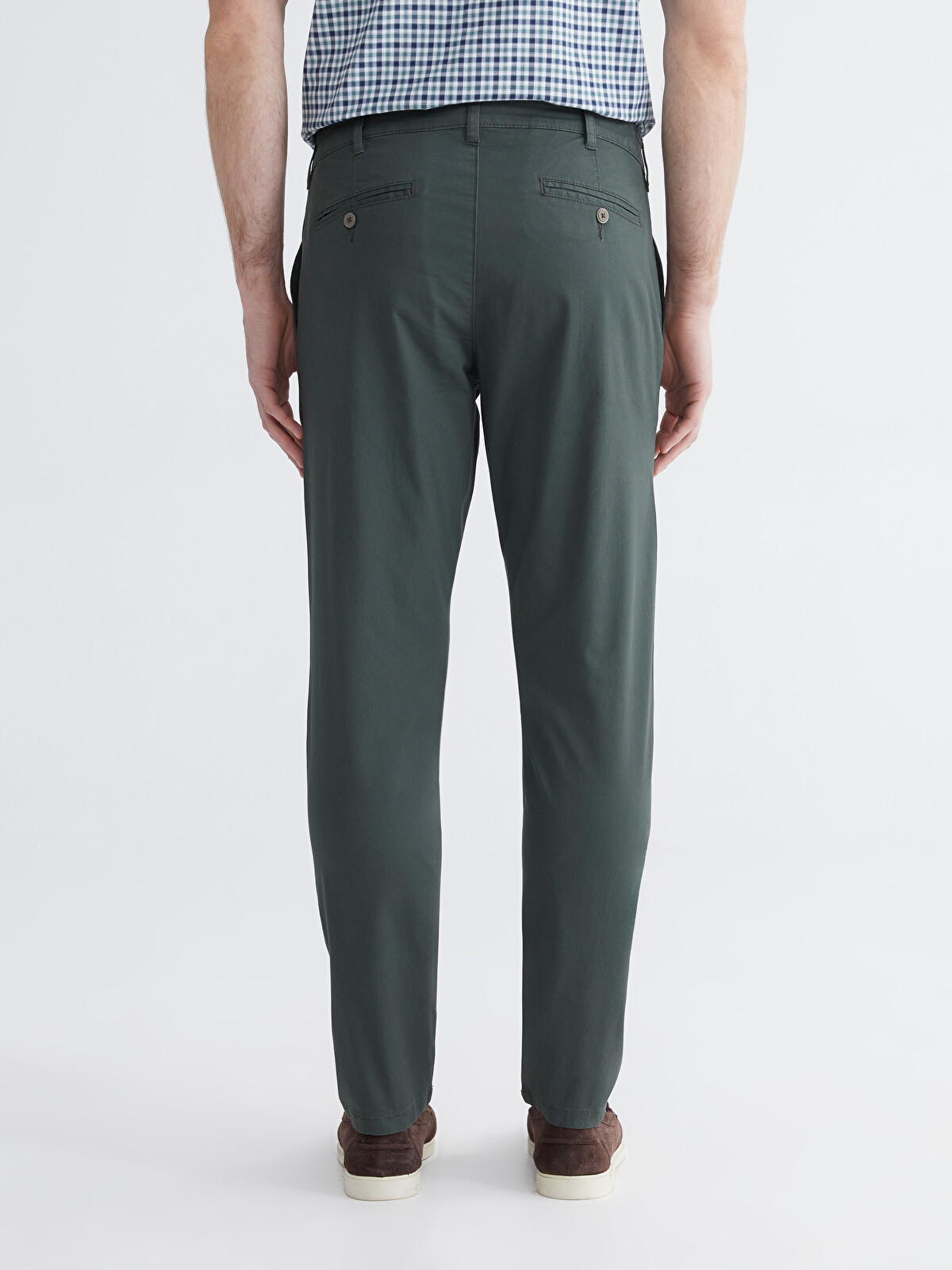LCWAIKIKI Classic Slim Fit Gabardine Men's Chino Trousers