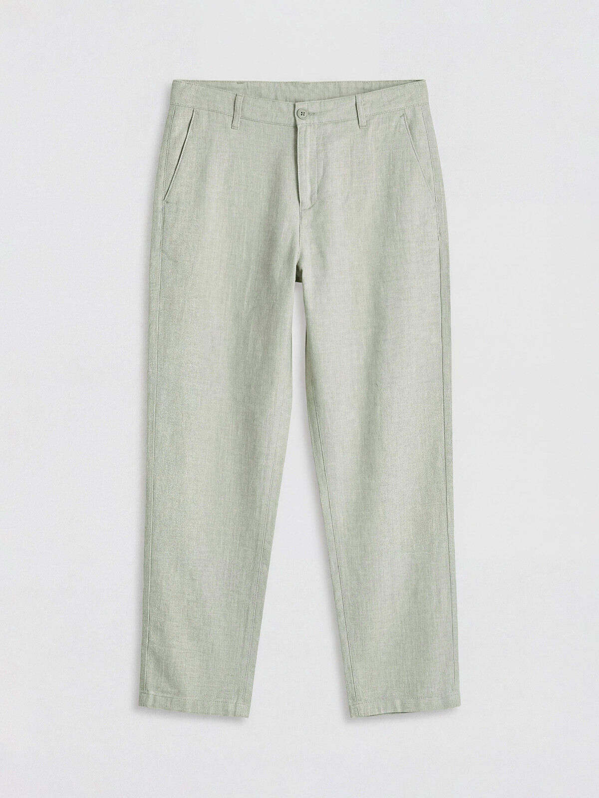 LCWAIKIKI Classic Regular Fit Keten Karışımlı Erkek Chino Pantolon