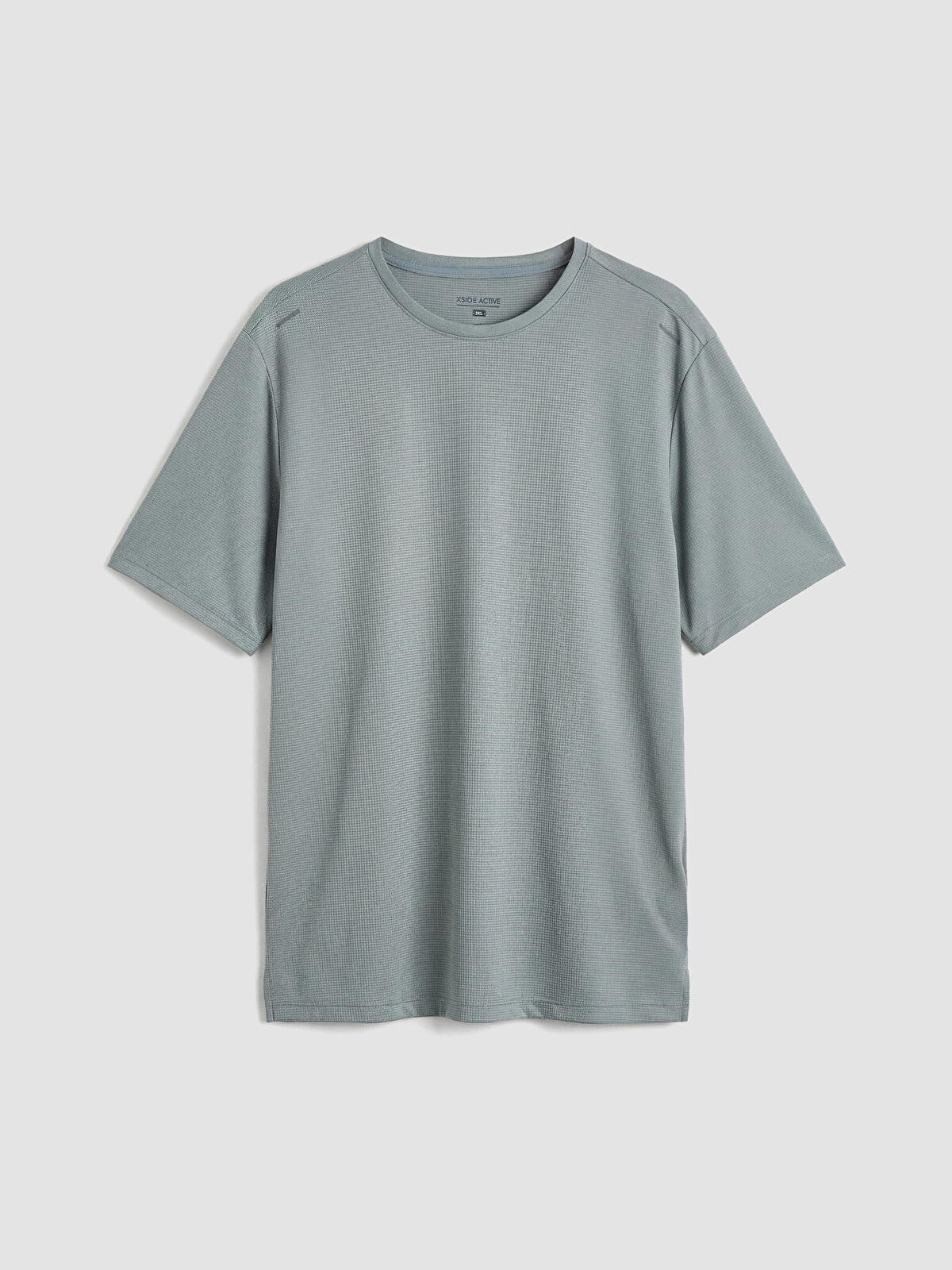 XSIDE ACTIVE Mavi Bisiklet Yaka Erkek Spor Tişört - S61986Z8-H9H | LCW