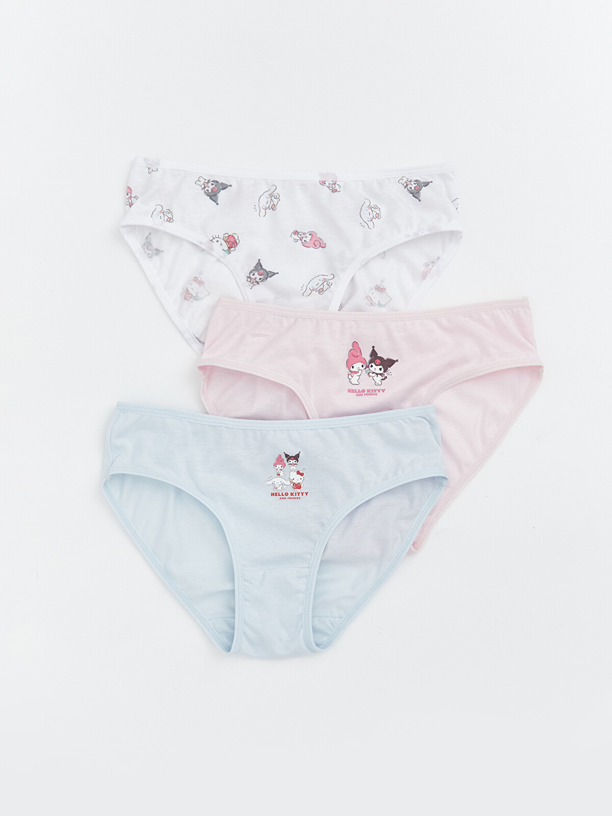 LCW Kids Chiloți Fete Imprimați Hello Kitty - Set de 3 - S61999Z1