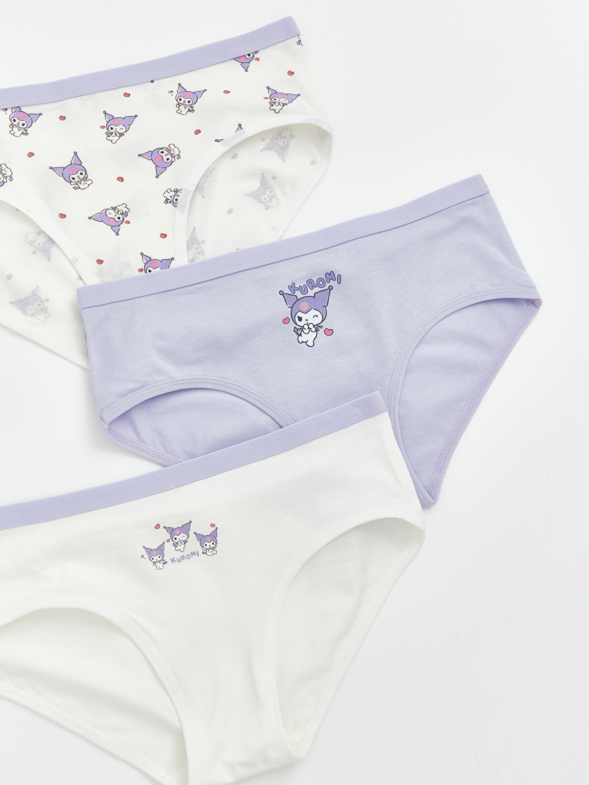 LCW Kids Chiloți Fete Imprimați Hello Kitty 3-Bucăți - S62317Z4