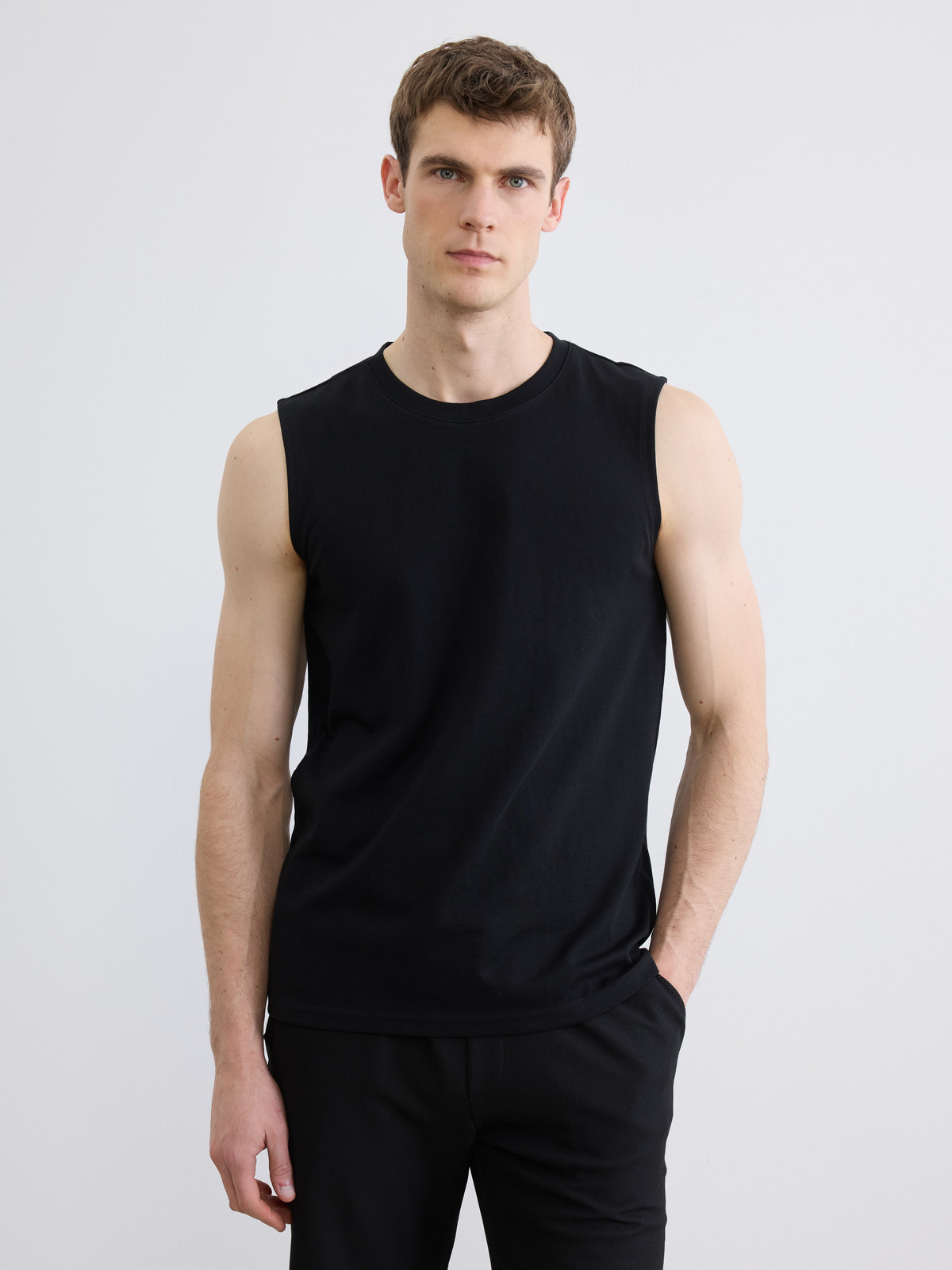 LCWAIKIKI Classic Crew Neck Men's Sleeveless T-shirt - S62375Z8