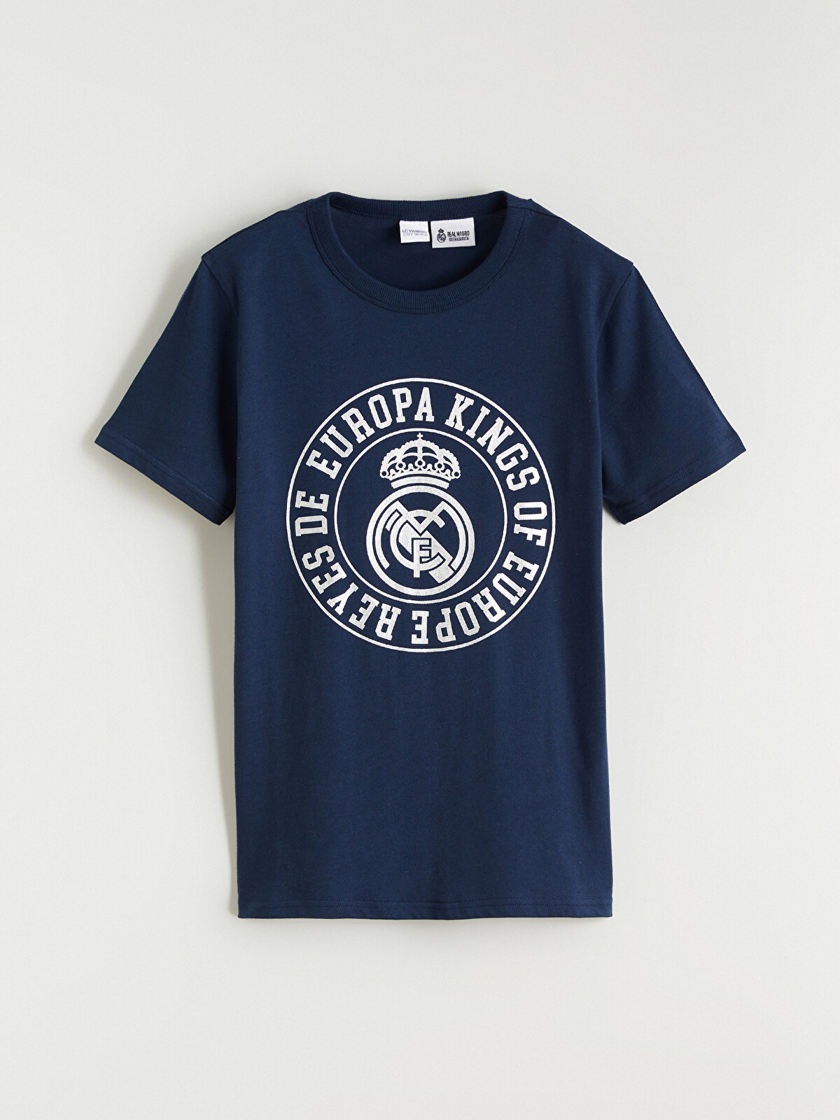 LCW Kids Real Madrid Baskılı Erkek Çocuk Tişört - S62484Z4-HFK