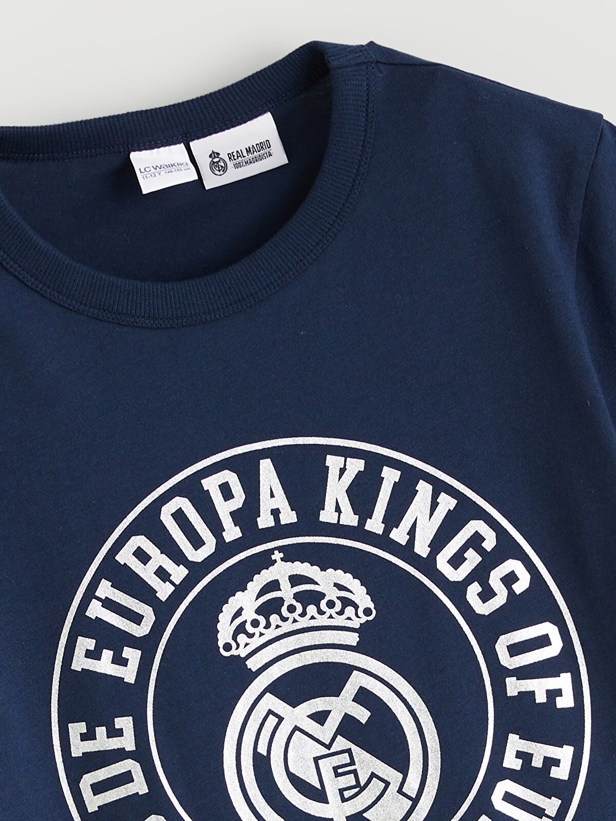 LCW Kids Real Madrid Baskılı Erkek Çocuk Tişört - S62484Z4-HFK