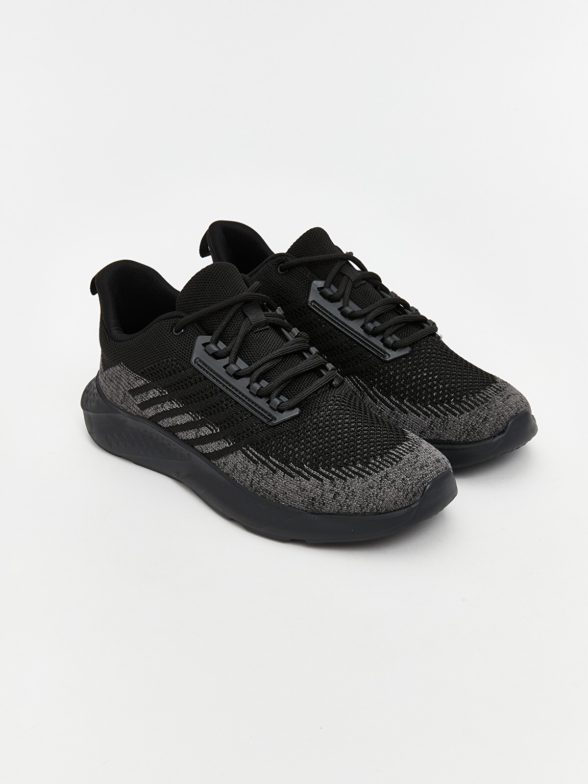 LCW STEPS Siyah Fileli Erkek Spor Ayakkabı - S62751Z8-HUC | LCW