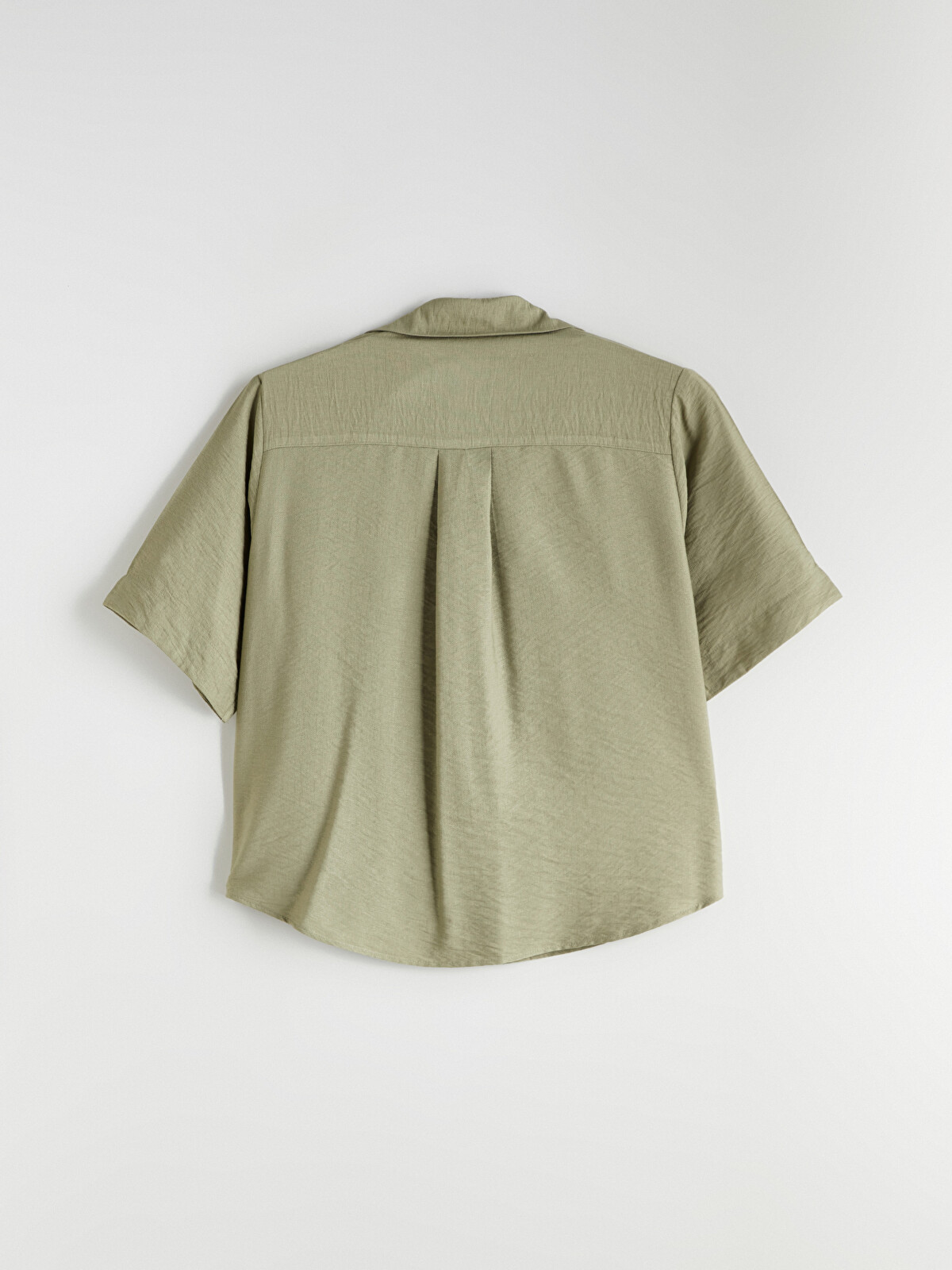 LCWAIKIKI Classic Oversize Women's Shirt - S62940Z8-Y0W | LC Waikiki