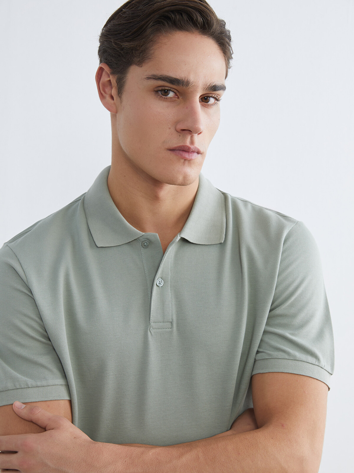 LCWAIKIKI Classic Polo Collar Pique Men's T-Shirt