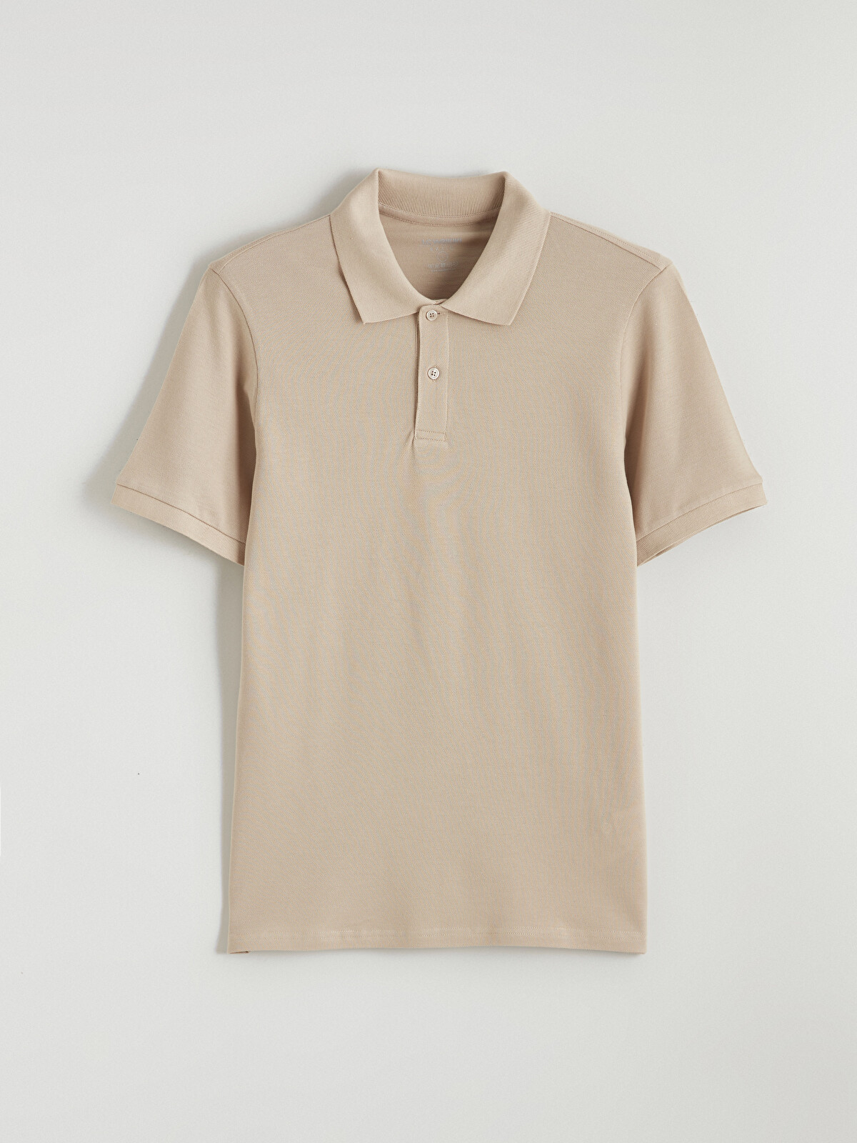 LCWAIKIKI Classic Man Beige T-Shirt