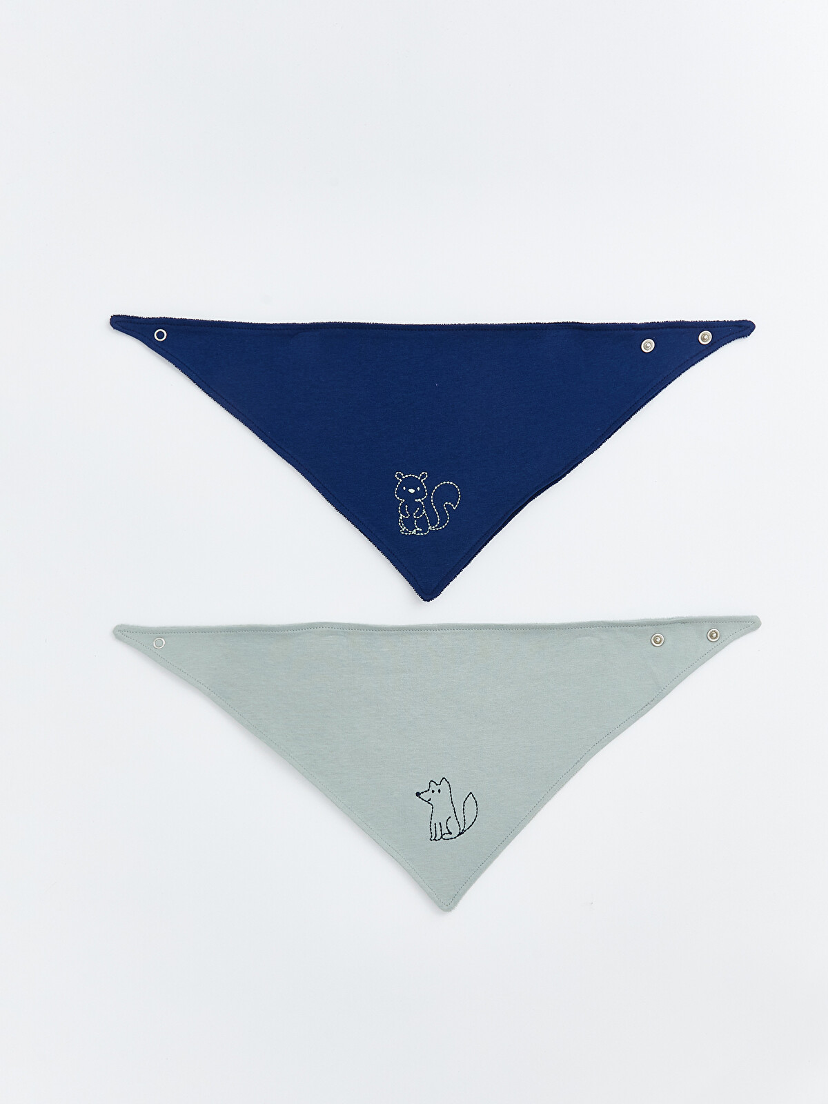 LCW baby Baskılı Erkek Bebek Mama Önlüğü 2'li - S63383Z1-ZS4 | LCW
