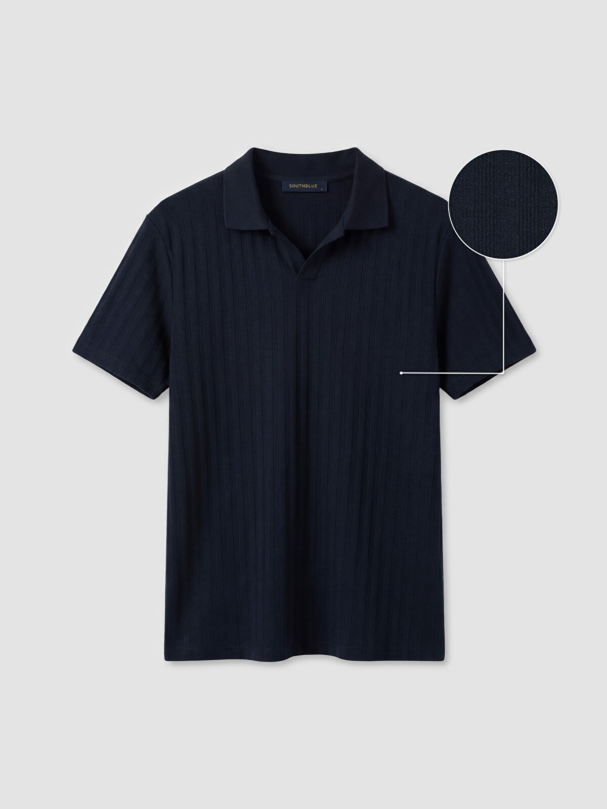 SOUTHBLUE Polo Collar Men's T-Shirt - S63554Z8-RFH | LC Waikiki