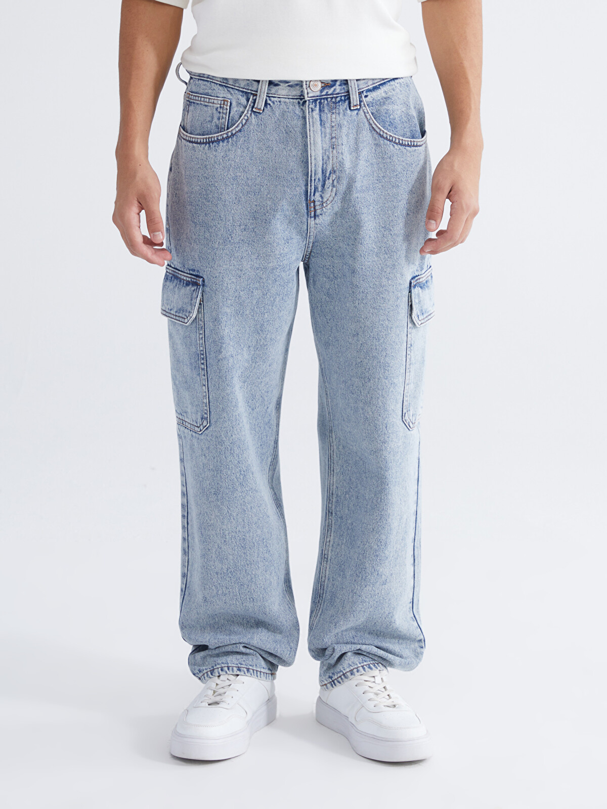 LCW Jeans Baggy Fit Erkek Jean Pantolon - S63600Z8-311 | LC Waikiki