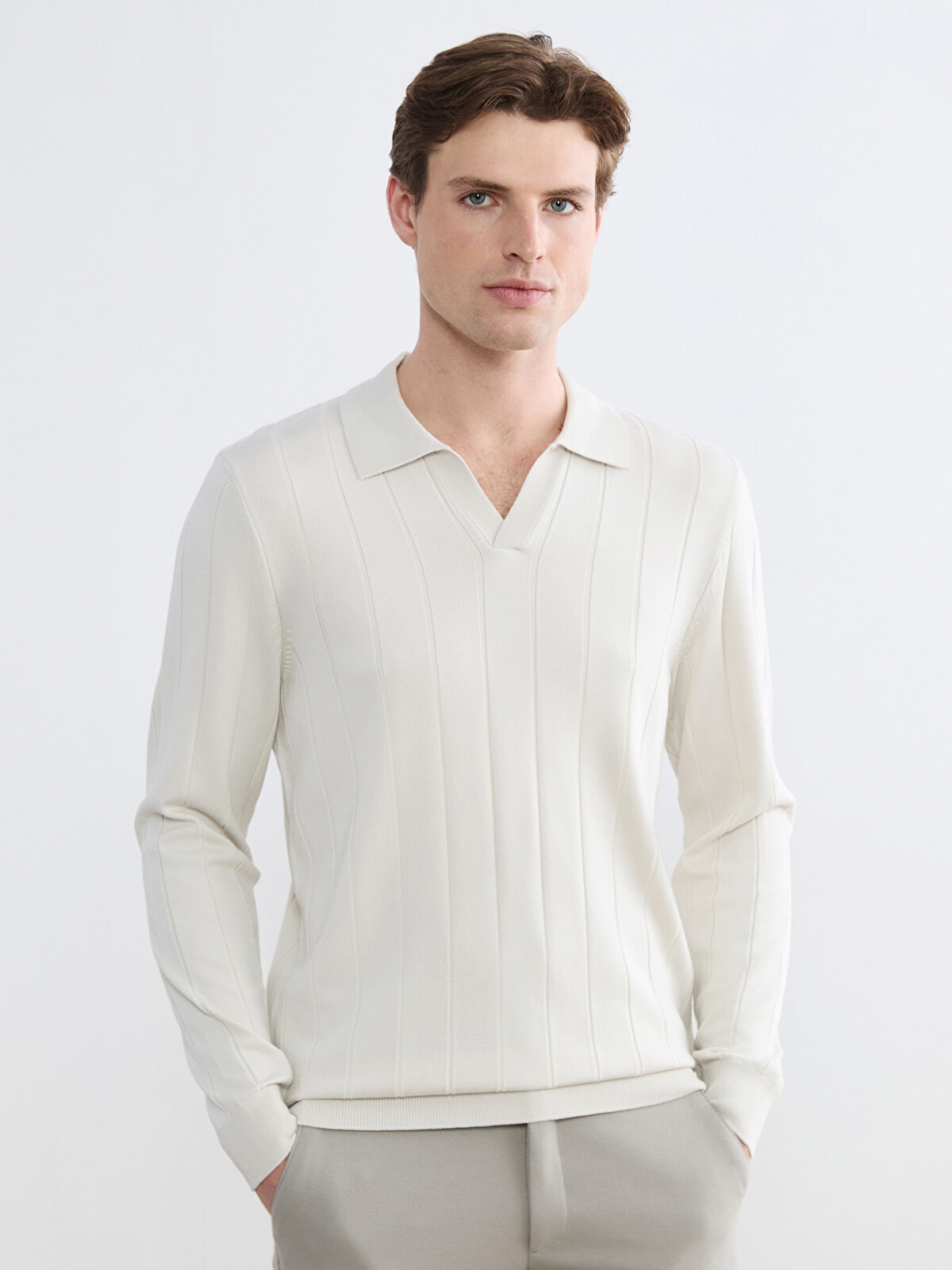 SOUTHBLUE Polo Yaka Erkek Triko Kazak