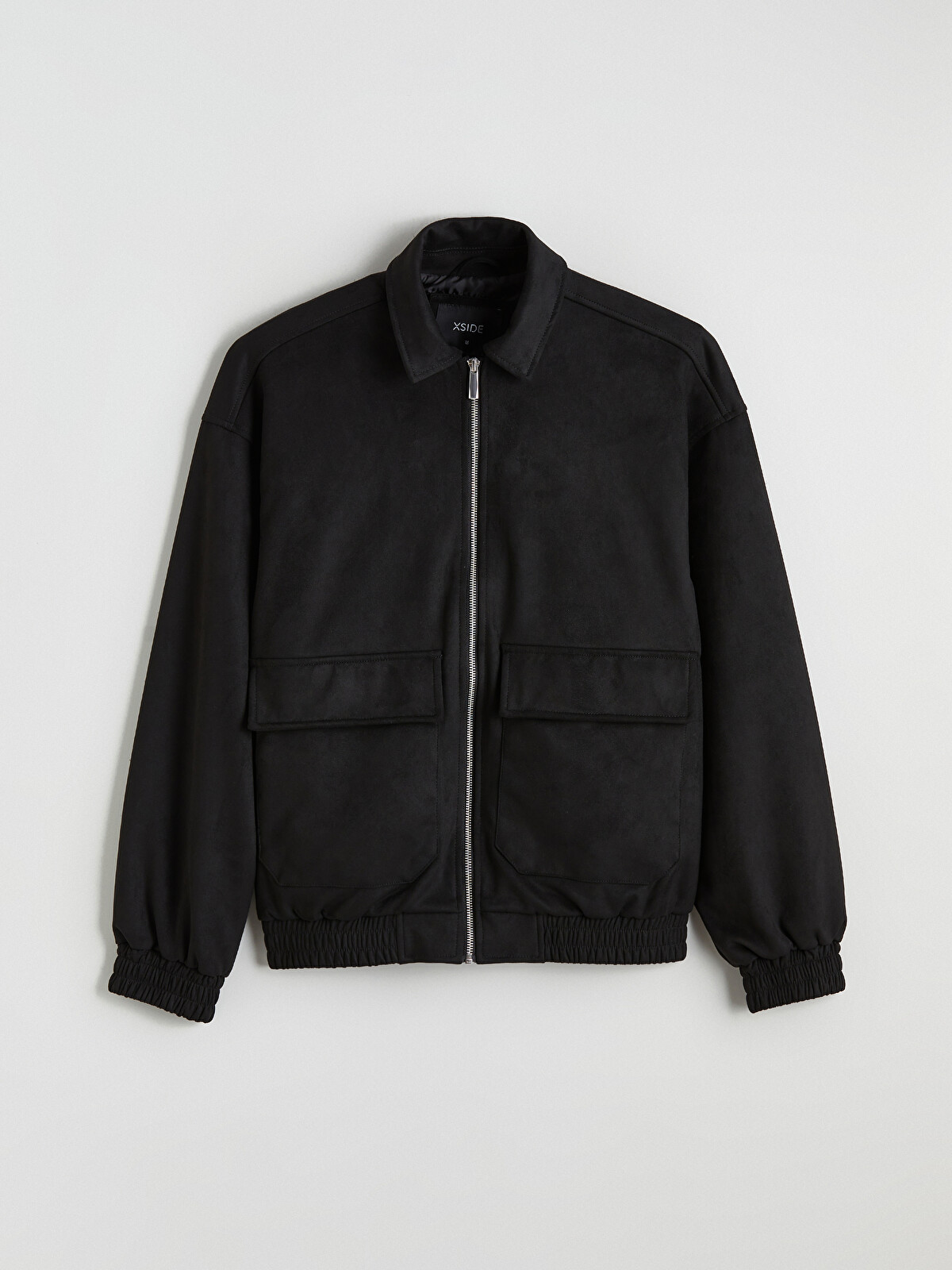 XSIDE Relaxed Fit Suede Men's Jacket - S63738Z8-CVL | LC Waikiki
