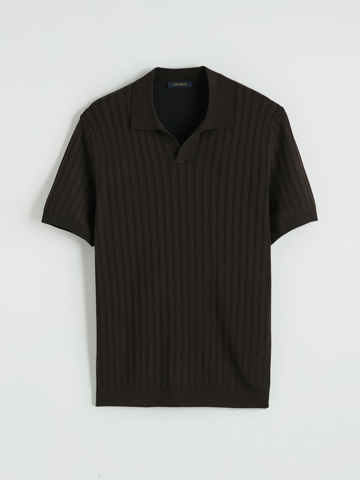 SOUTHBLUE Kahverengi Polo Yaka Erkek Triko Tişört - S63813Z8-ZNT | LCW