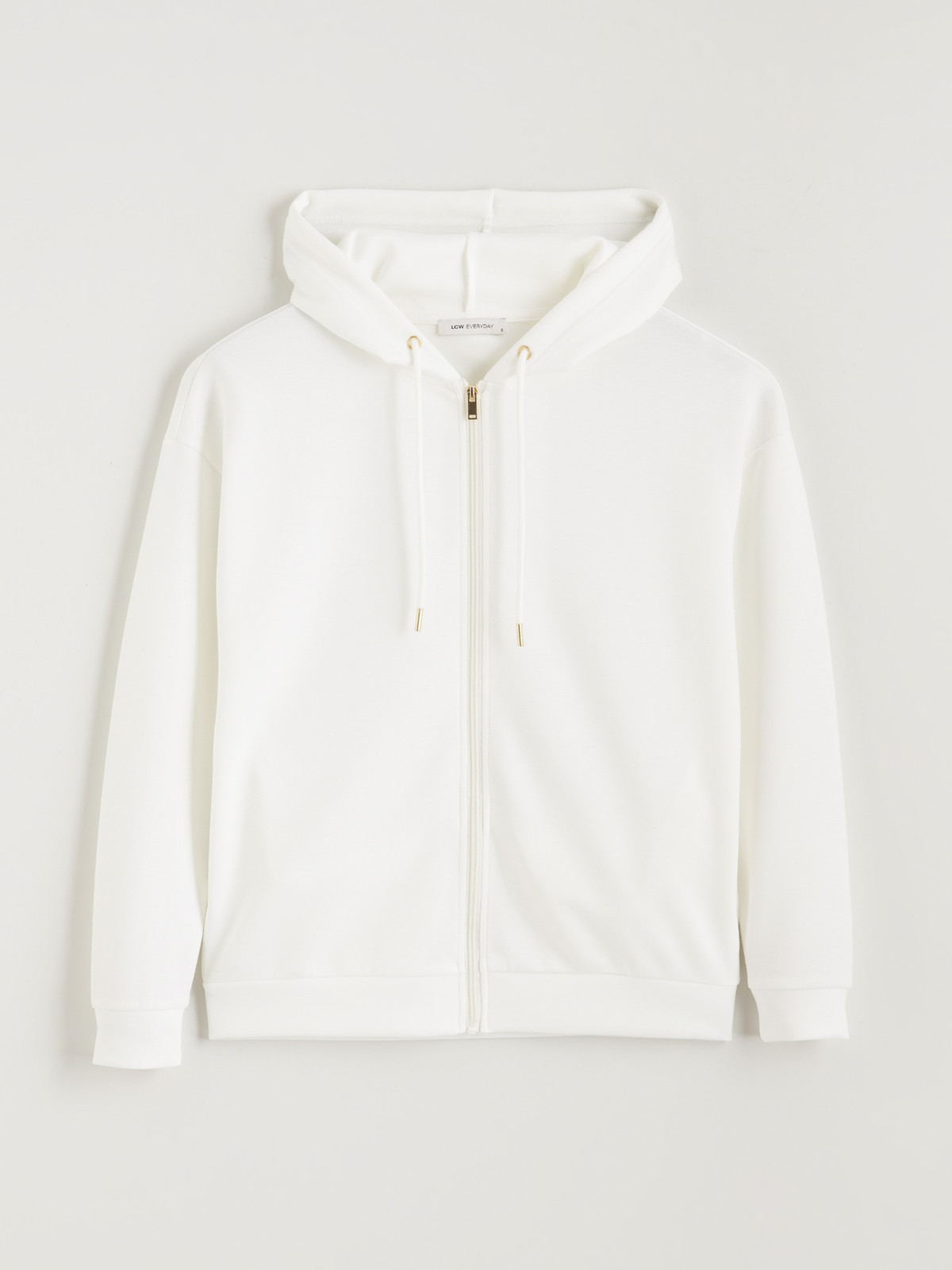 LCWAIKIKI Basic Soft Touch Women's Zip-up Hoodie - S64101Z8-R9J