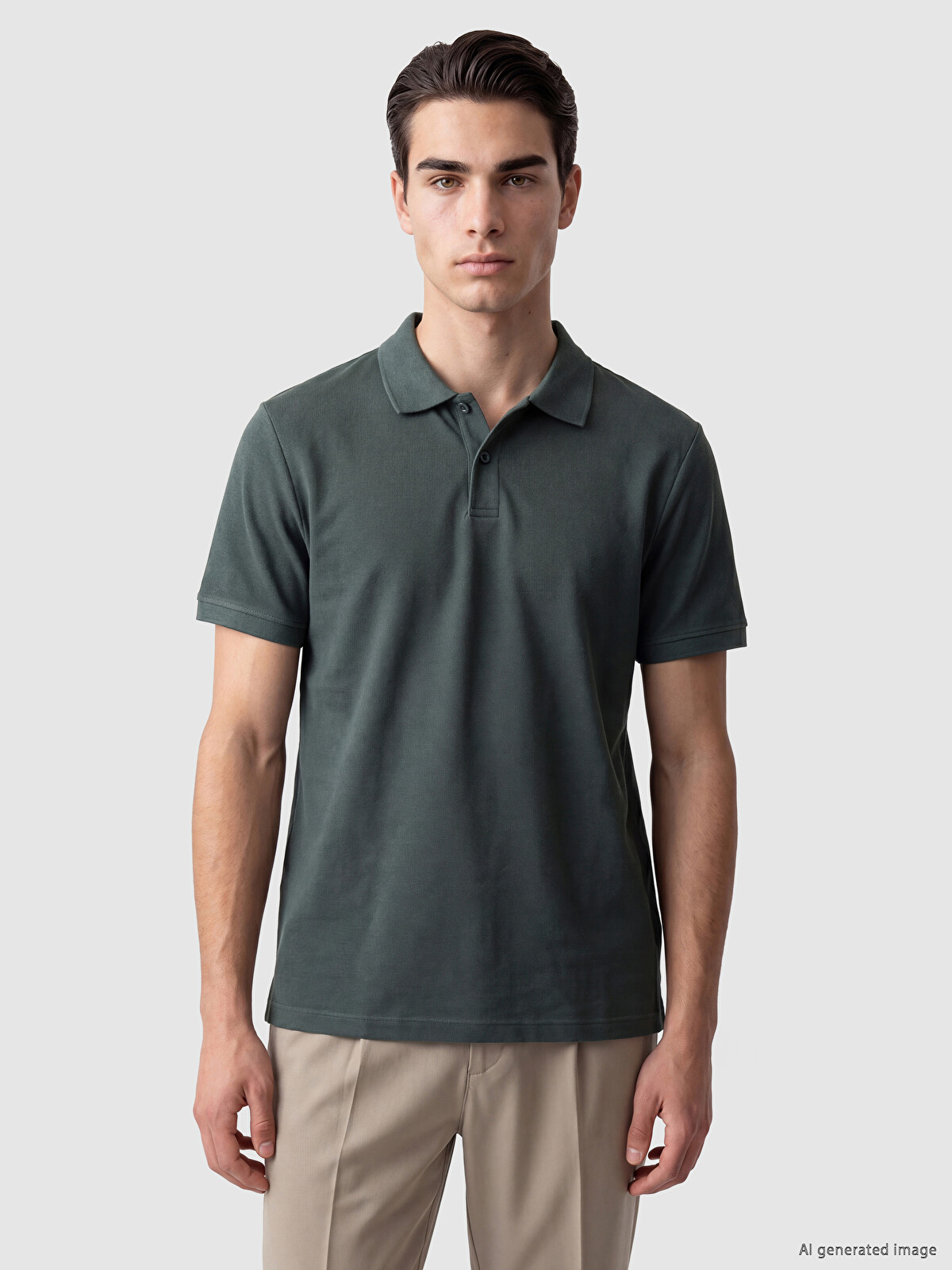 LCW Vision Polo Yaka Pike Erkek Tişört - S64137Z8-HMP | LCW