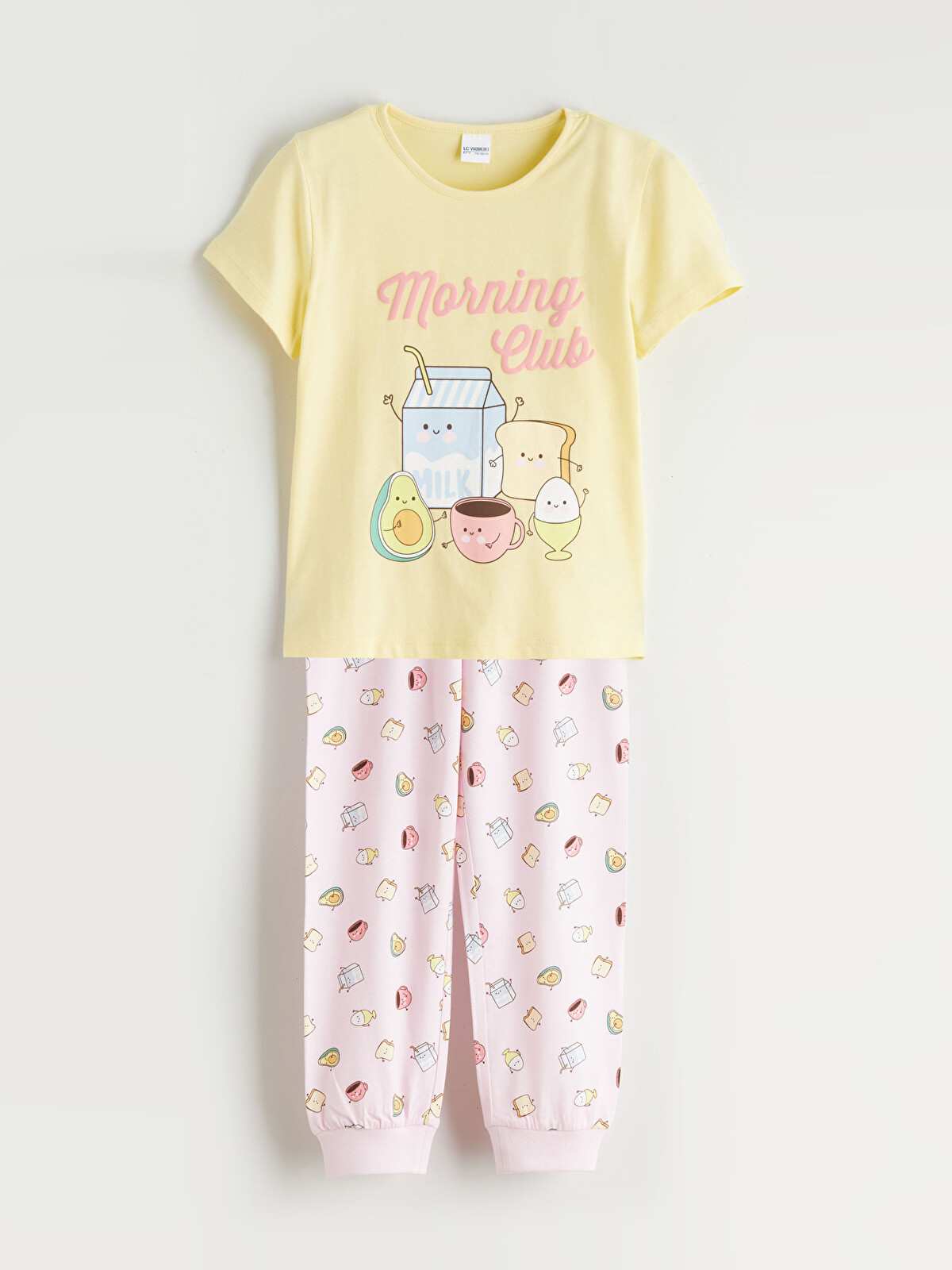 LCW Kids Printed Baby Girls' Pyjamas Set - S64161Z1-FQJ - LC Waikiki