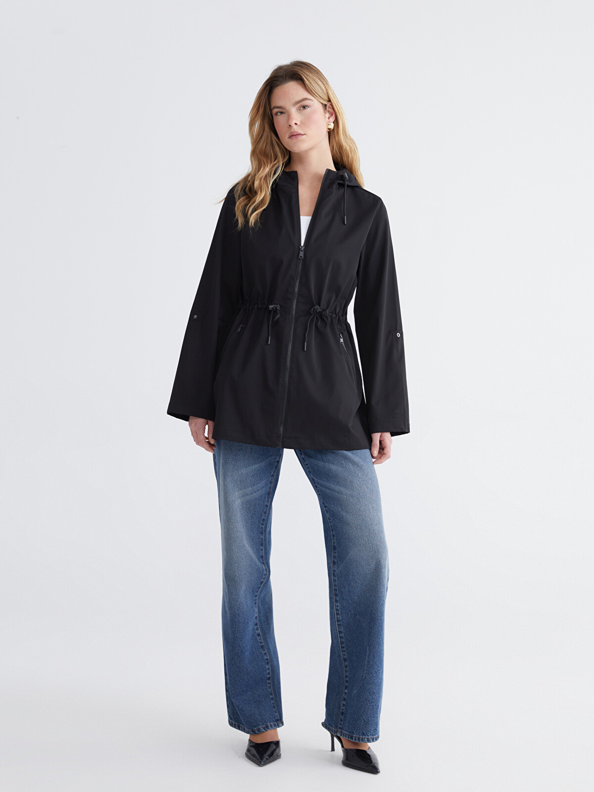 LCW EVERYDAY Woman BLACK Jacket - S64444Z8-CVL - LC Waikiki