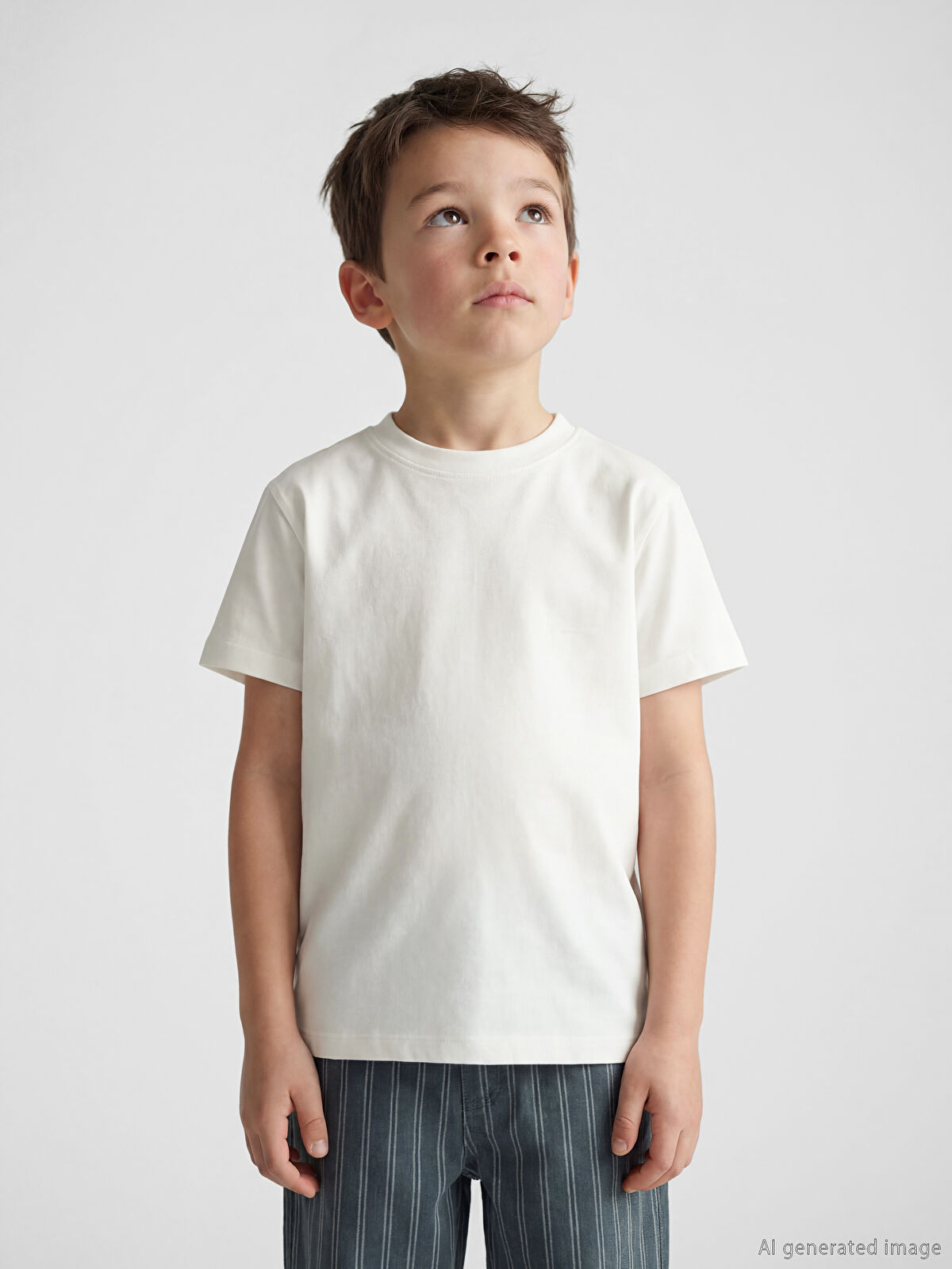 LCW Kids Basic Erkek Çocuk Tişört