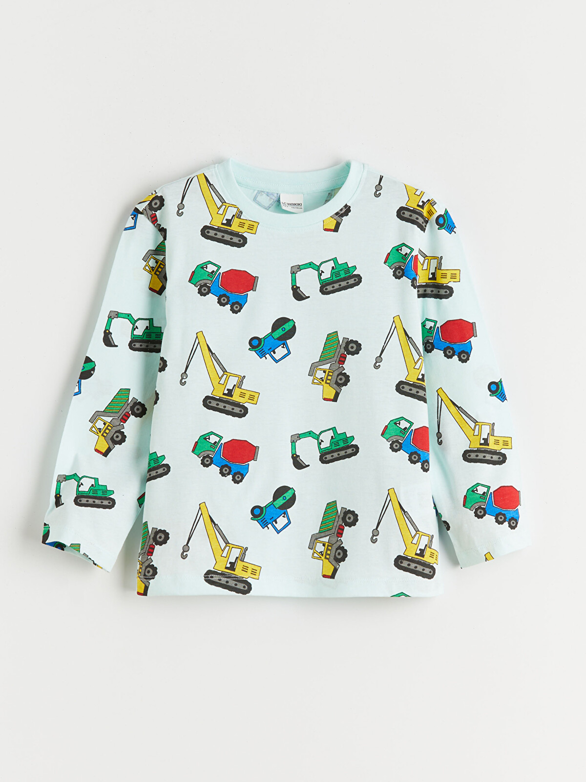 LCW Kids Printed Boys' Cotton Pajama Set - S64589Z1-LTY | LC Waikiki