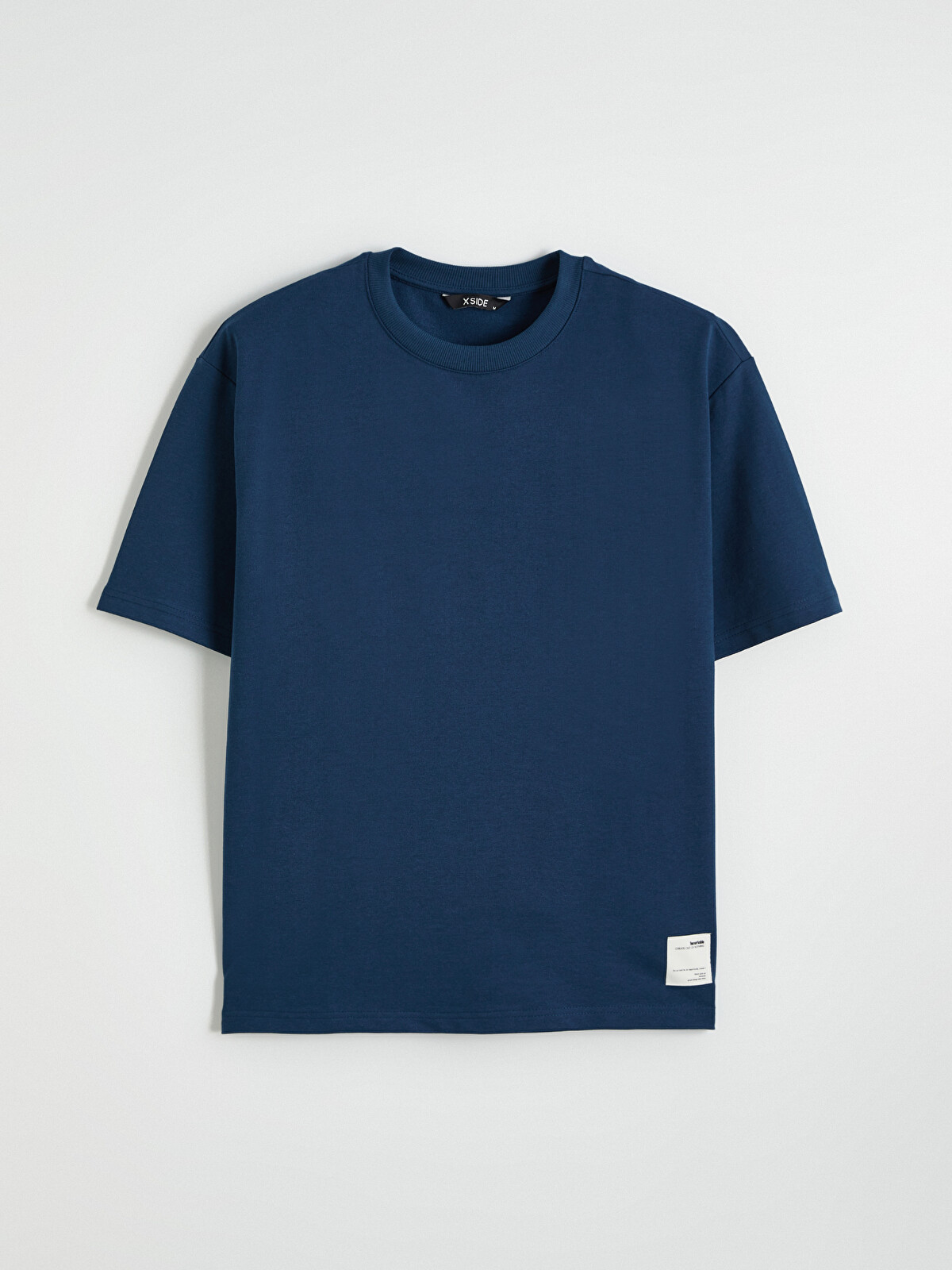 XSIDE Bisiklet Yaka Kısa Kollu Erkek Sweatshirt