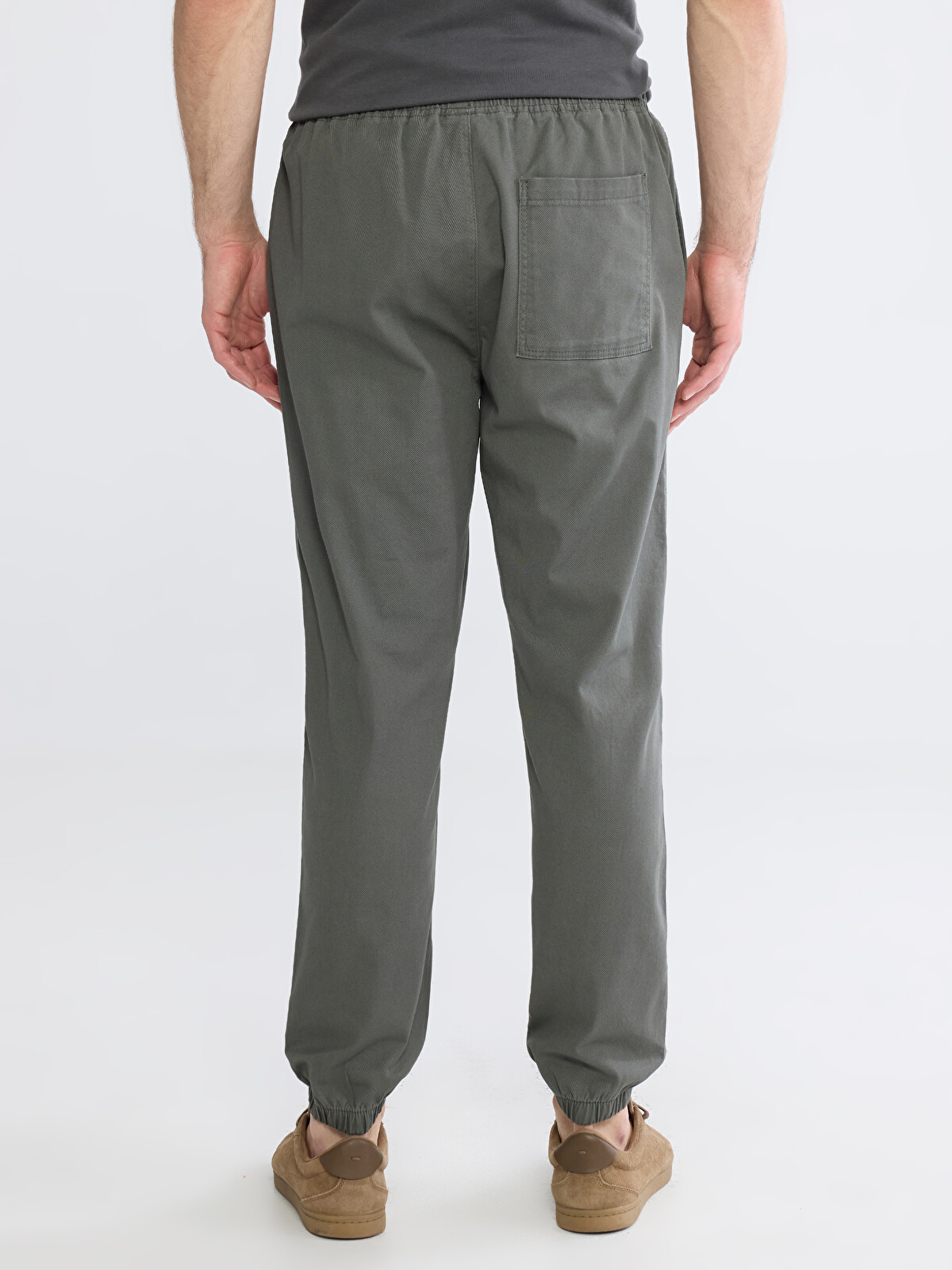 XSIDE Standart Kalıp Erkek Gabardin Jogger Pantolon - S65216Z8-QLA