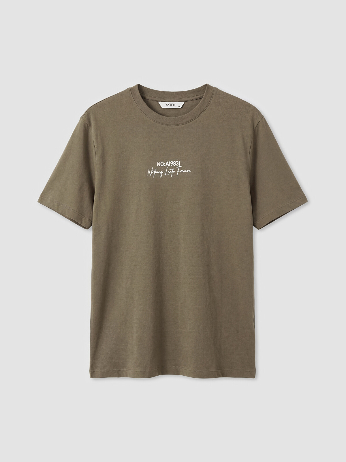 XSIDE Crew Neck Men's T-Shirt - S65240Z8-YRN - LC Waikiki