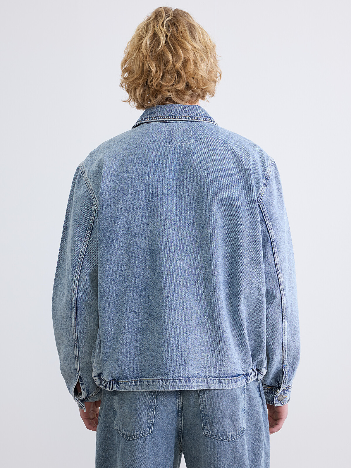 XSIDE İndigo Rahat Kalıp Erkek Jean Ceket - S65396Z8-H45 | LCW