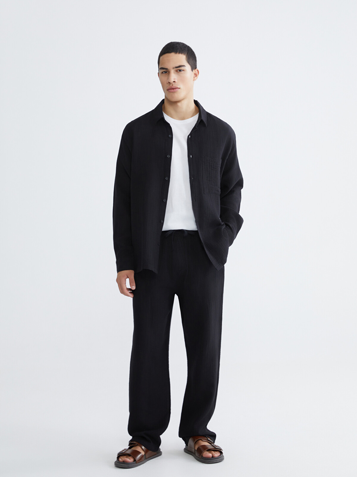 XSIDE Men's Loose Fit Trousers - S65401Z8-RQL | LC Waikiki