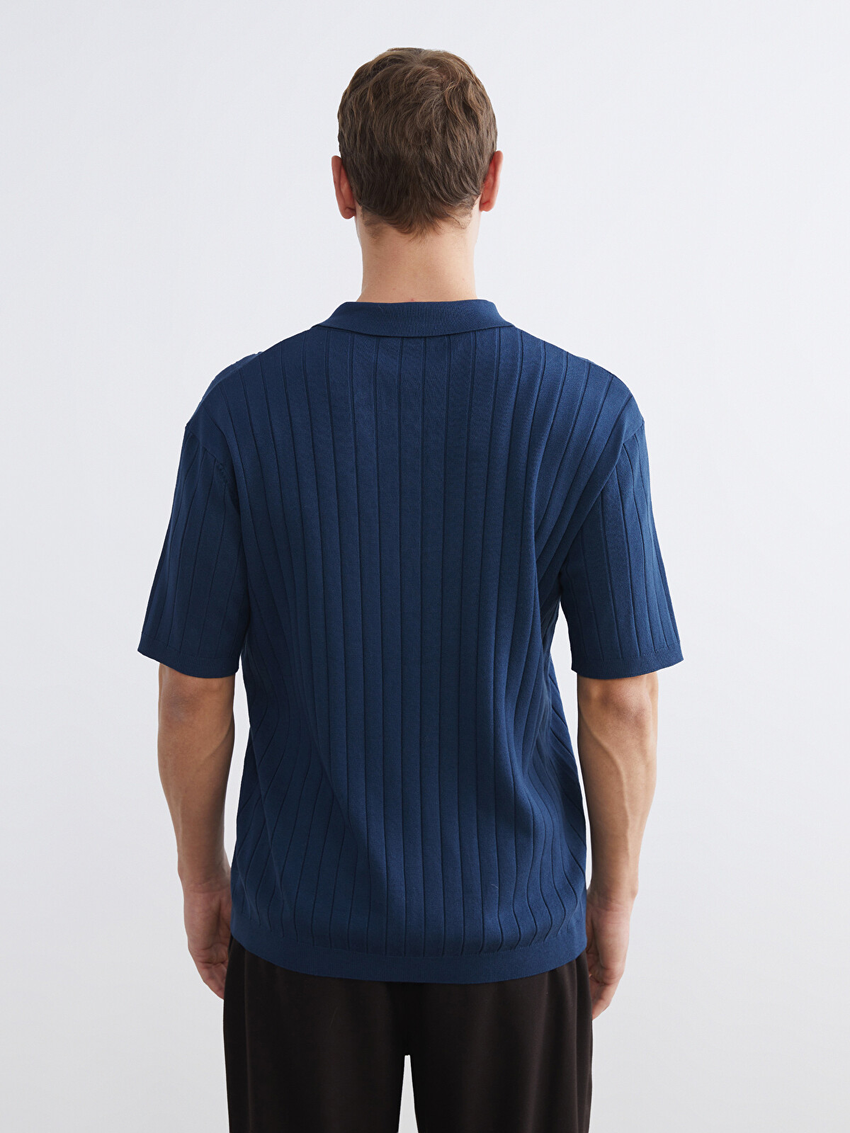 LCW Vision Men's Polo Collar Knitted T-Shirt - S65439Z8-CS6 | LC