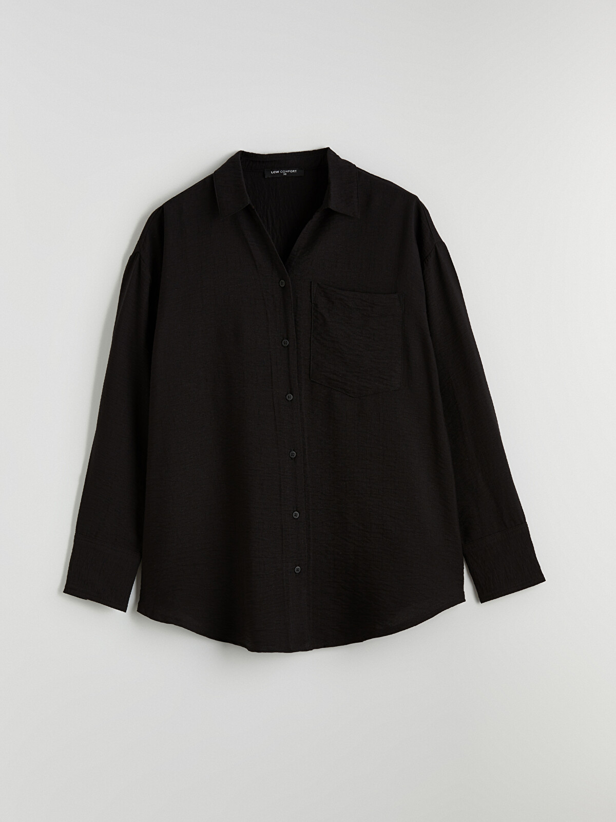 LCW Comfort Textured Women's Shirt - S65466Z8-CVL | LC Waikiki