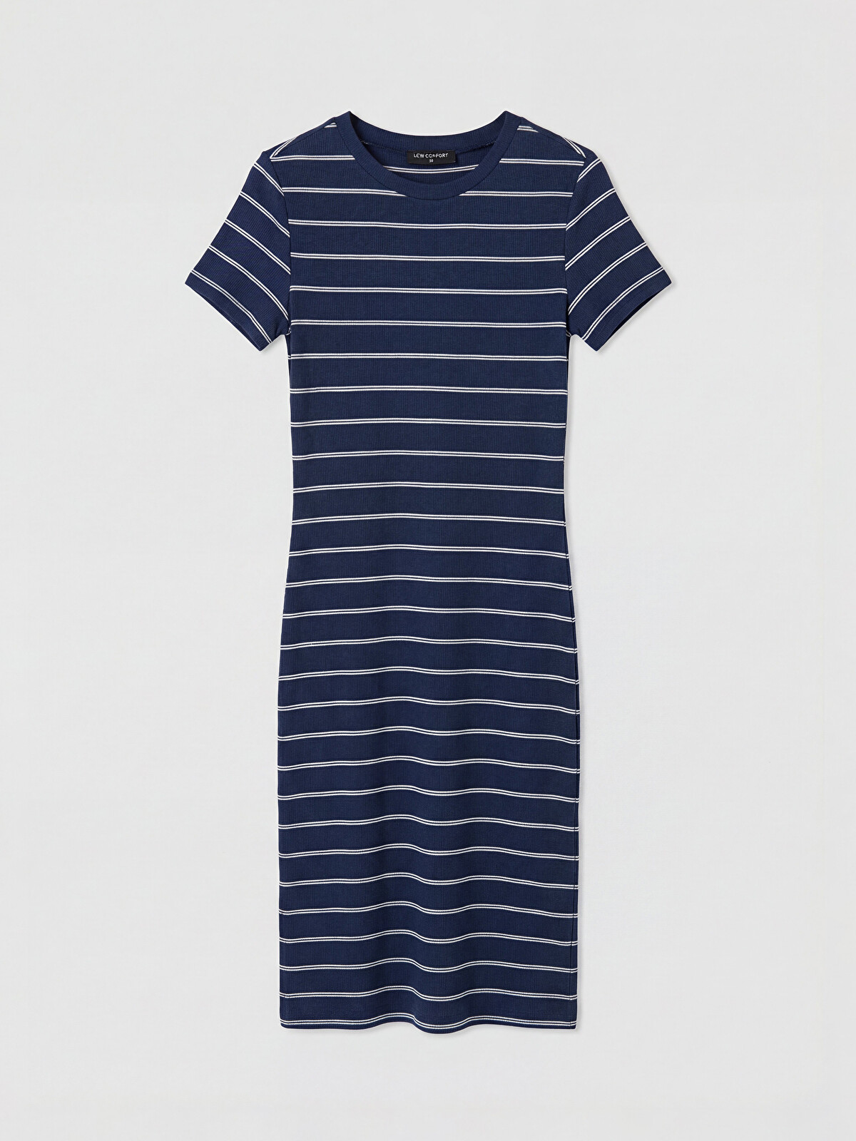 old navy blue and white striped dress CeCe Striped Dress (Navy Blue)-FINAL SALE  shop chartreuse