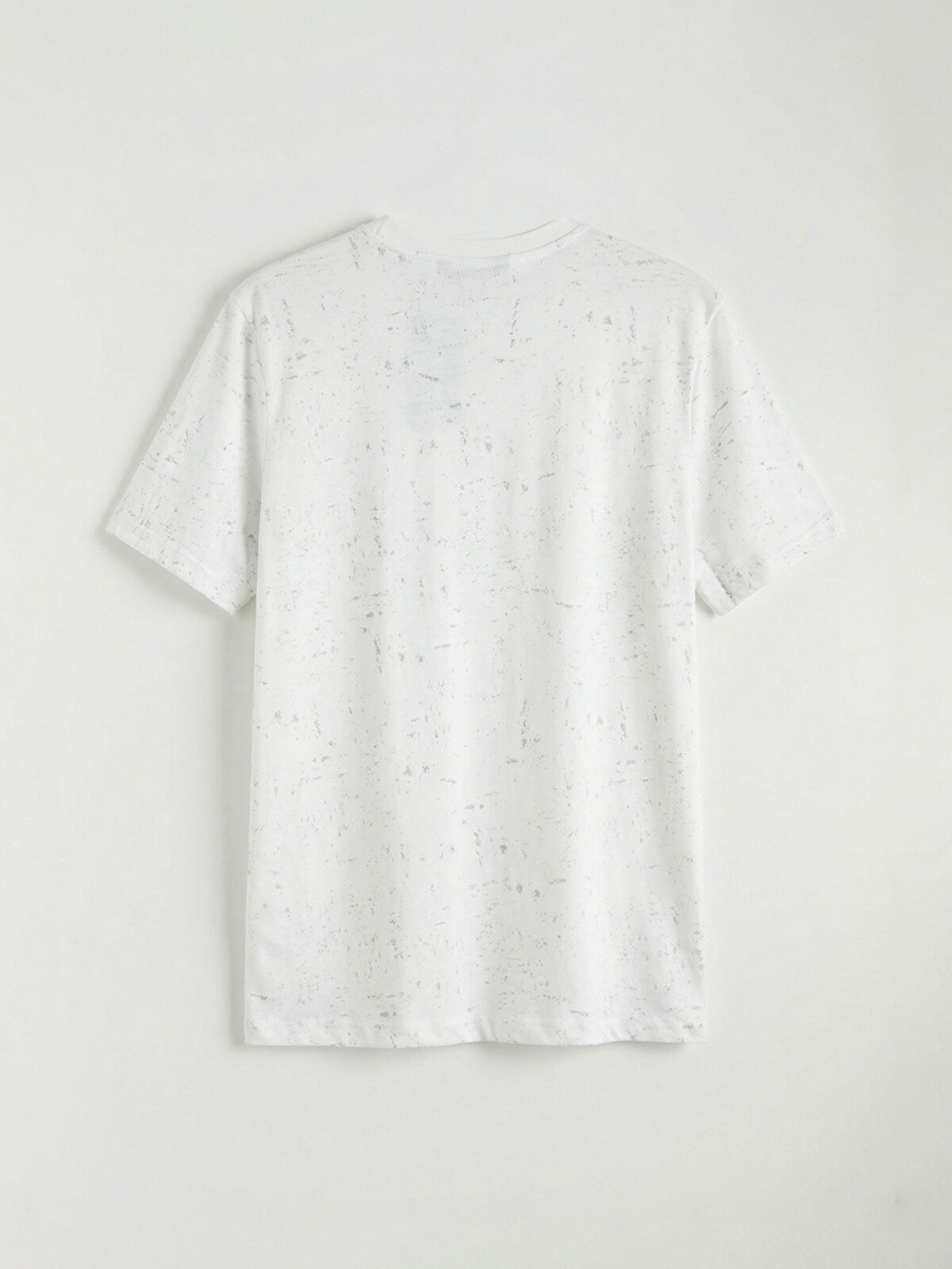 XSIDE Plus Size Crew Neck Printed Cotton Men's T-shirt - S65836Z8
