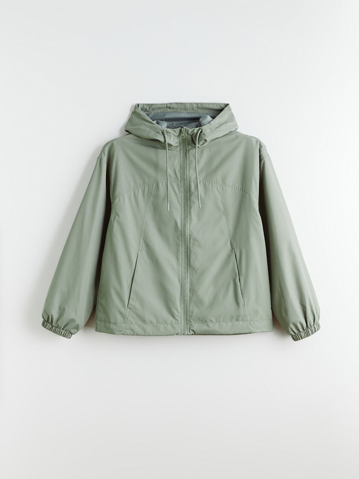 LCW Vision Kapüşonlu Oversize Kadın Yağmurluk - S66084Z8-J6Q | LC