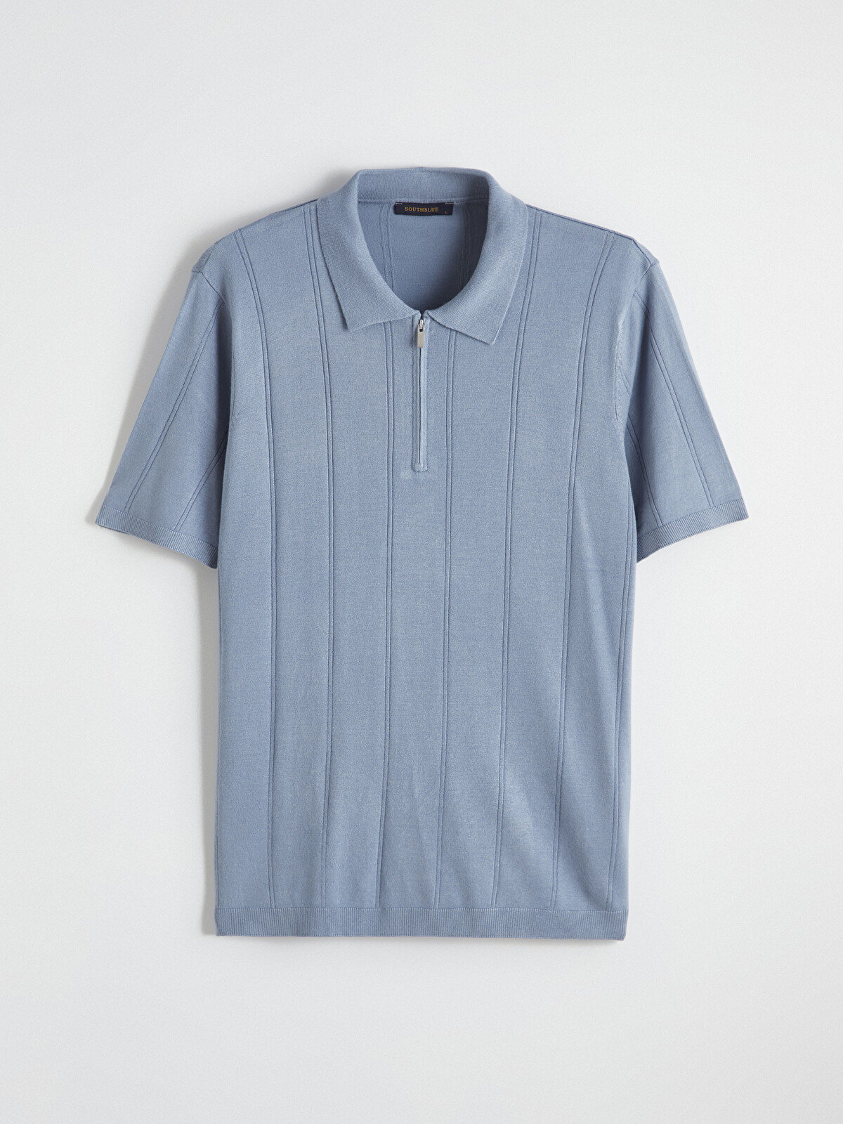 SOUTHBLUE Men's Polo Collar Knitted T-shirt - S66588Z8-GFK | LC