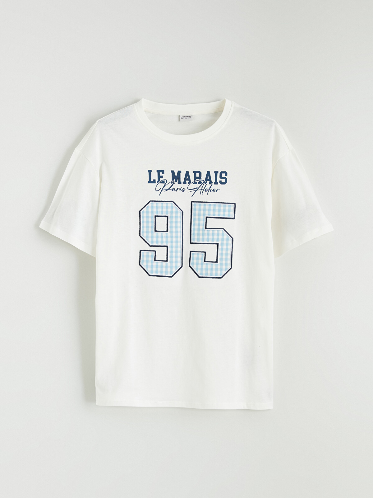 LCW Kids Paris Printed Girls' T-shirt - S66946Z4-R9J | LC Waikiki