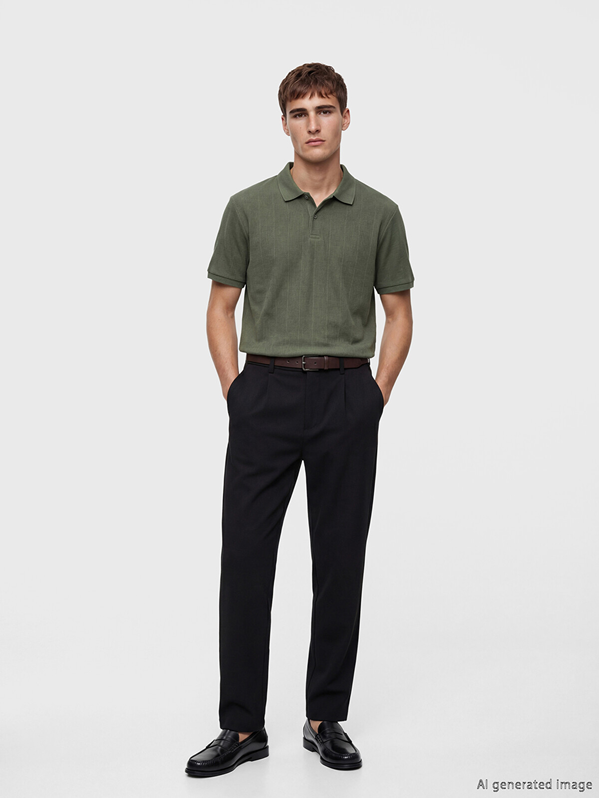 LCW Vision Polo Striped Men's T-Shirt