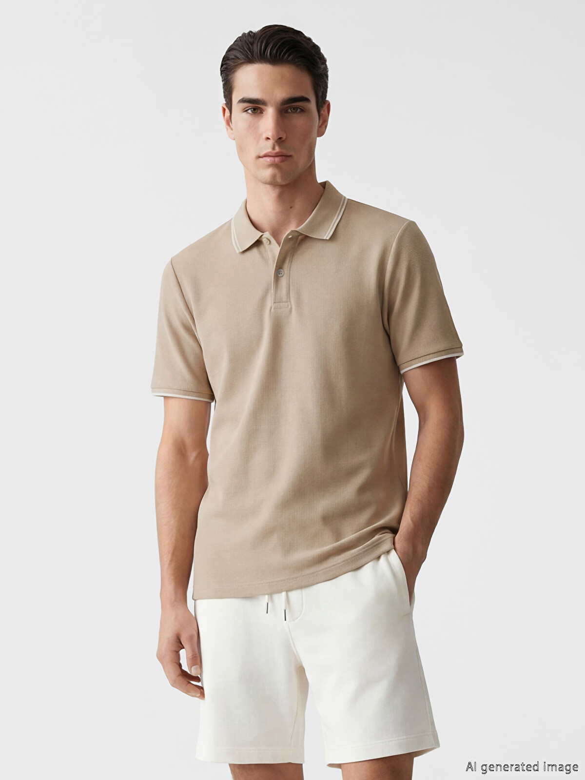 LCW Vision Tricou Polo pentru Bărbați - S67174Z8-HZZ | LC Waikiki