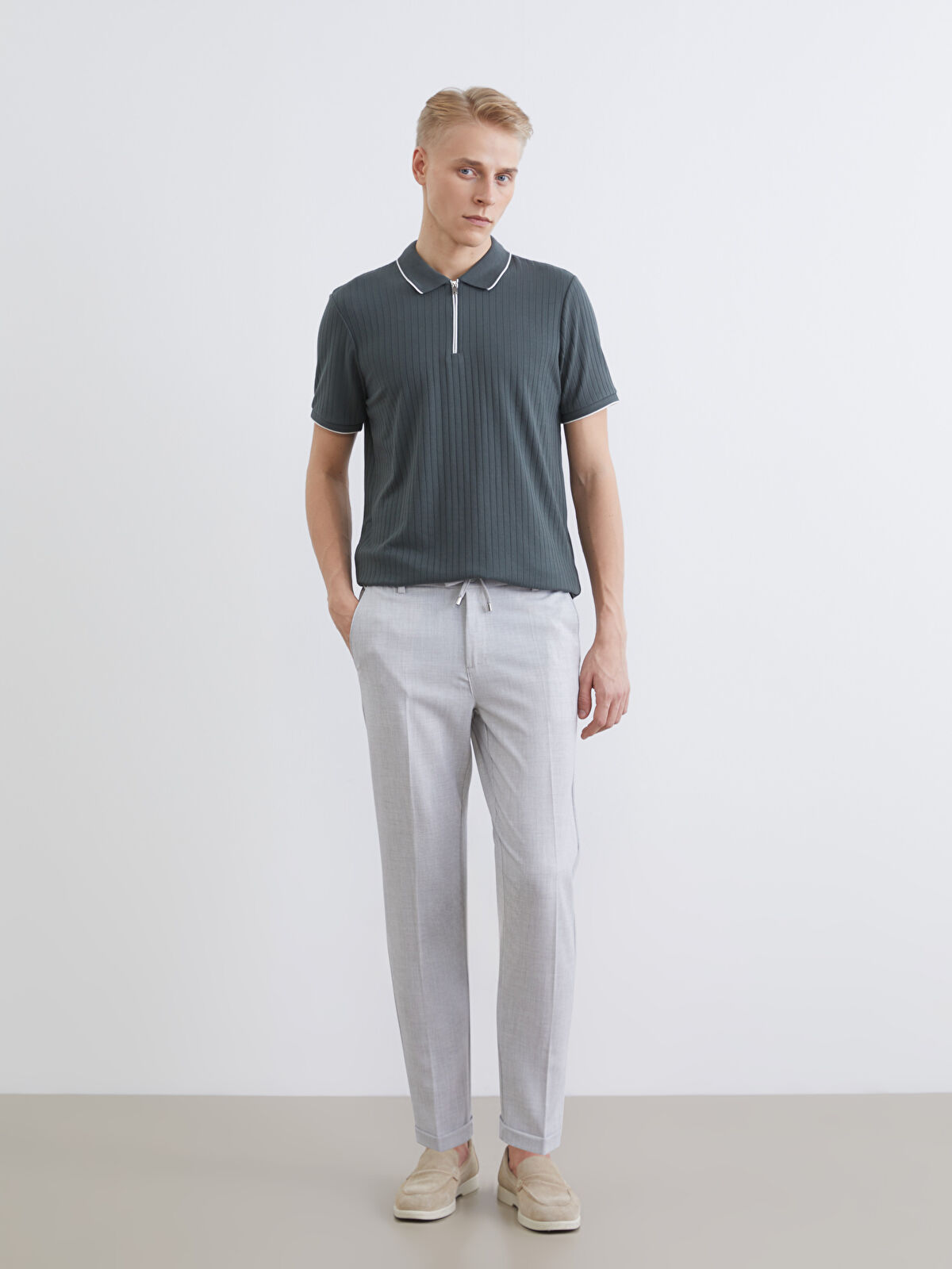 LCW Vision Man PETROL T-Shirt