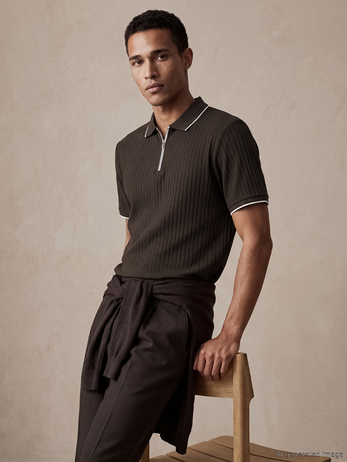 LCW Vision Polo Collar Men's T-Shirt