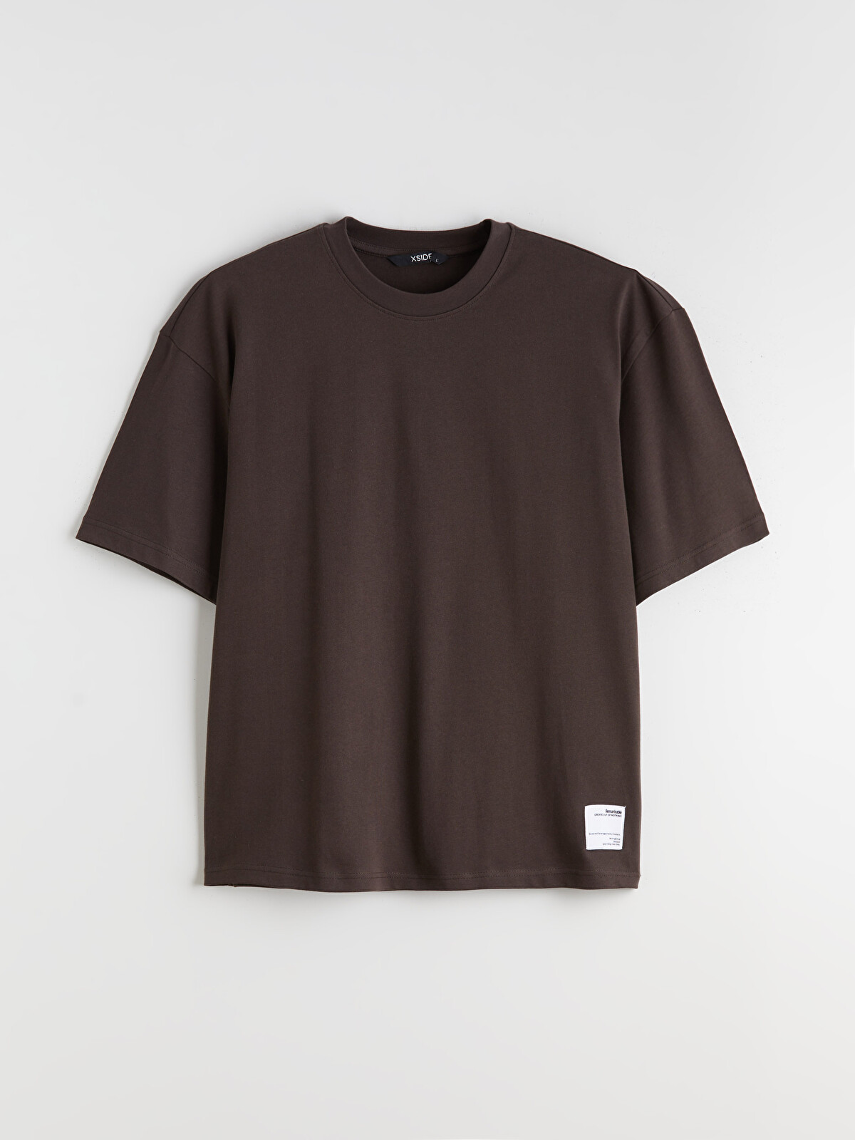 XSIDE Crew Neck Jersey Men's T-shirt - S67829Z8-8NW | LC Waikiki