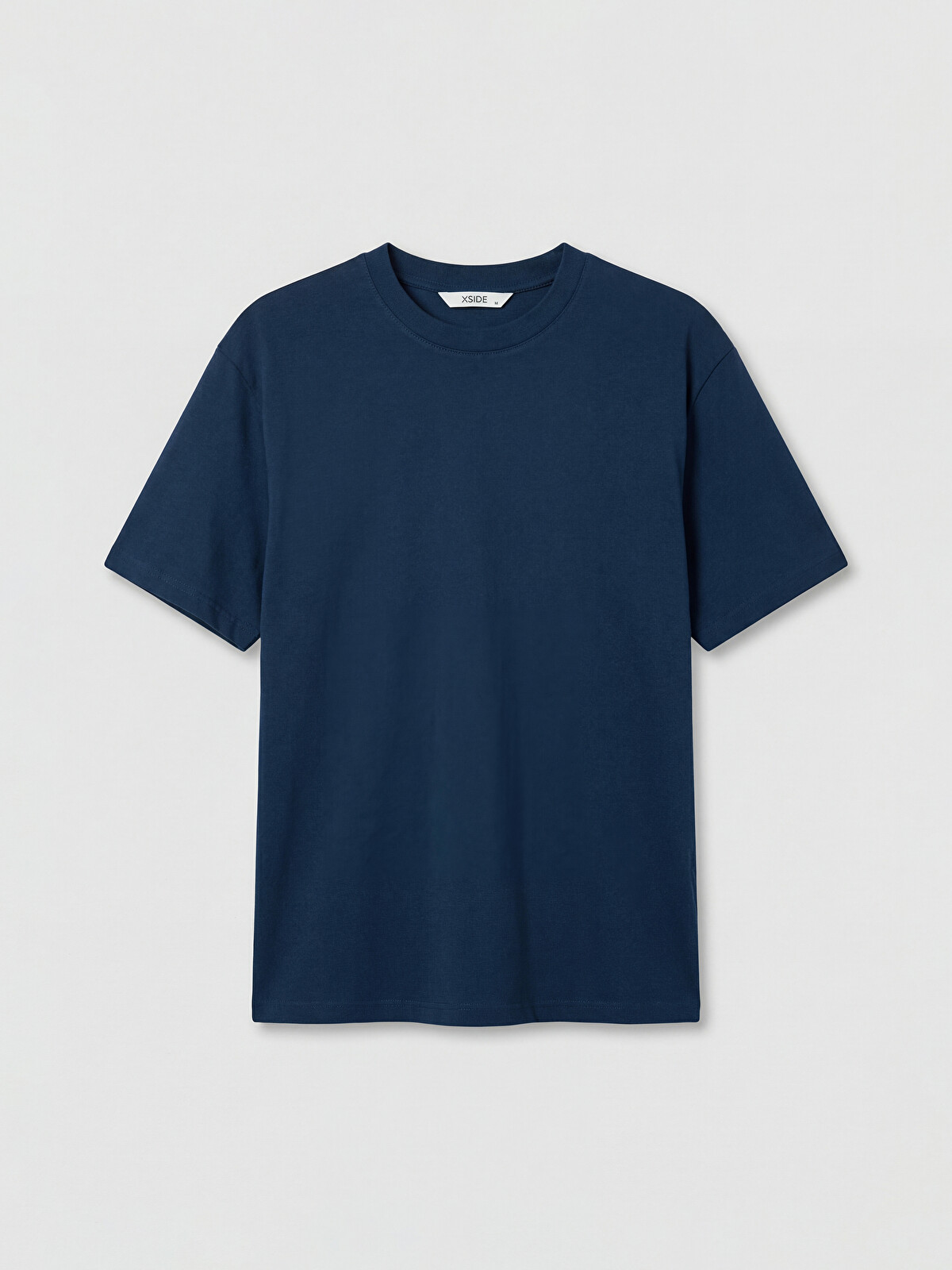 XSIDE Loose Fit %100 Cotton Basic Men's T-Shirt