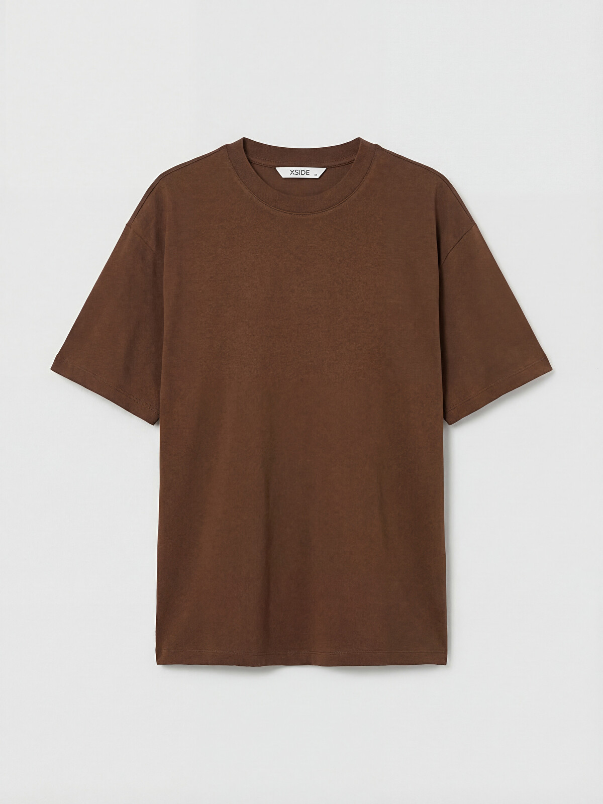 XSIDE Loose Fit %100 Cotton Basic Men's T-Shirt