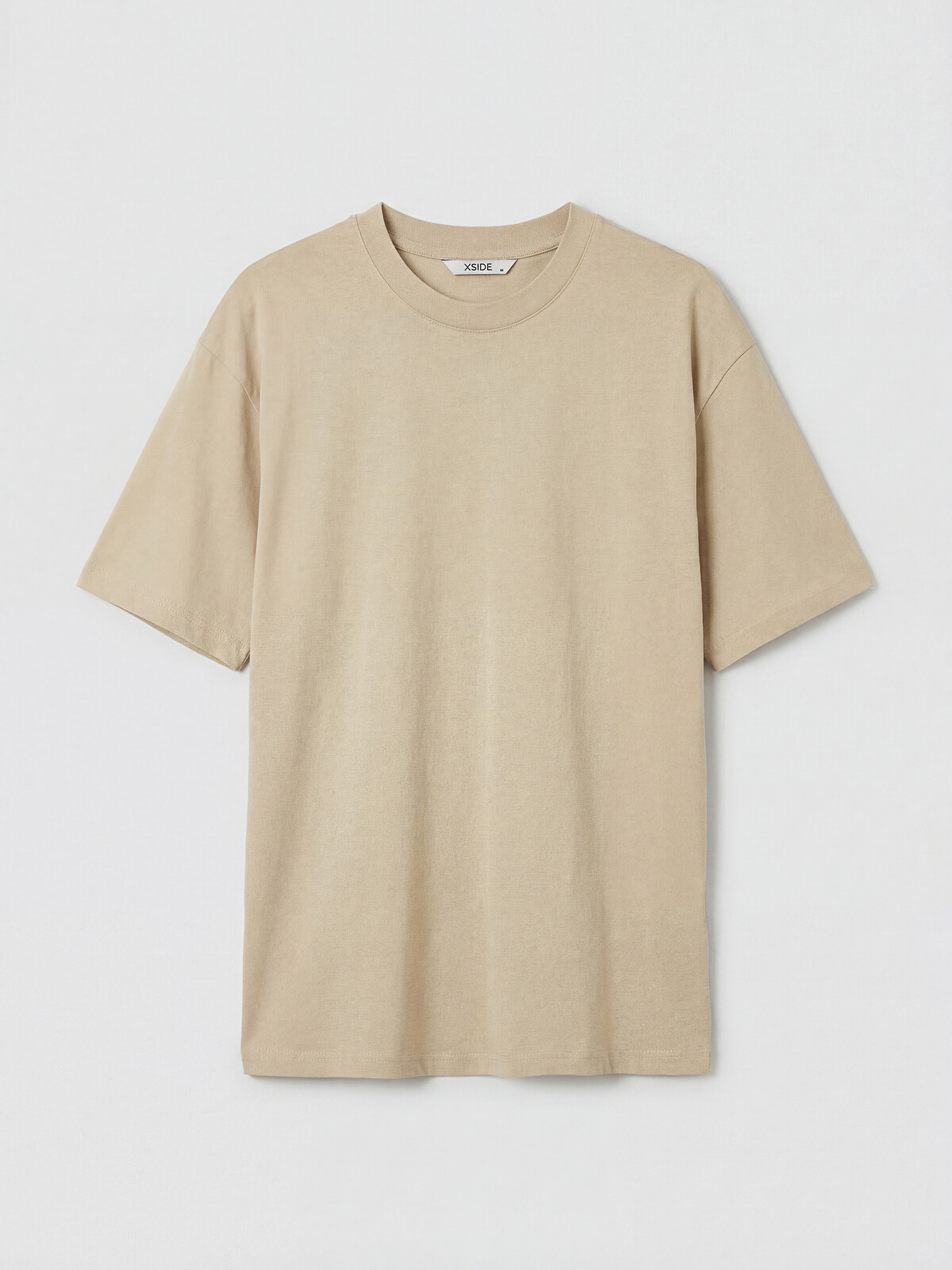 XSIDE Loose Fit %100 Cotton Basic Men's T-Shirt