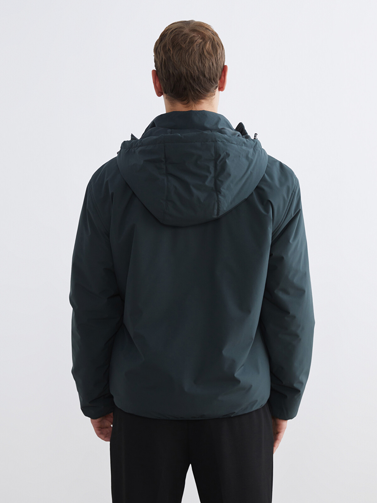 LCW Vision Hooded Men's Jacket - S67882Z8-CRN | LC Waikiki