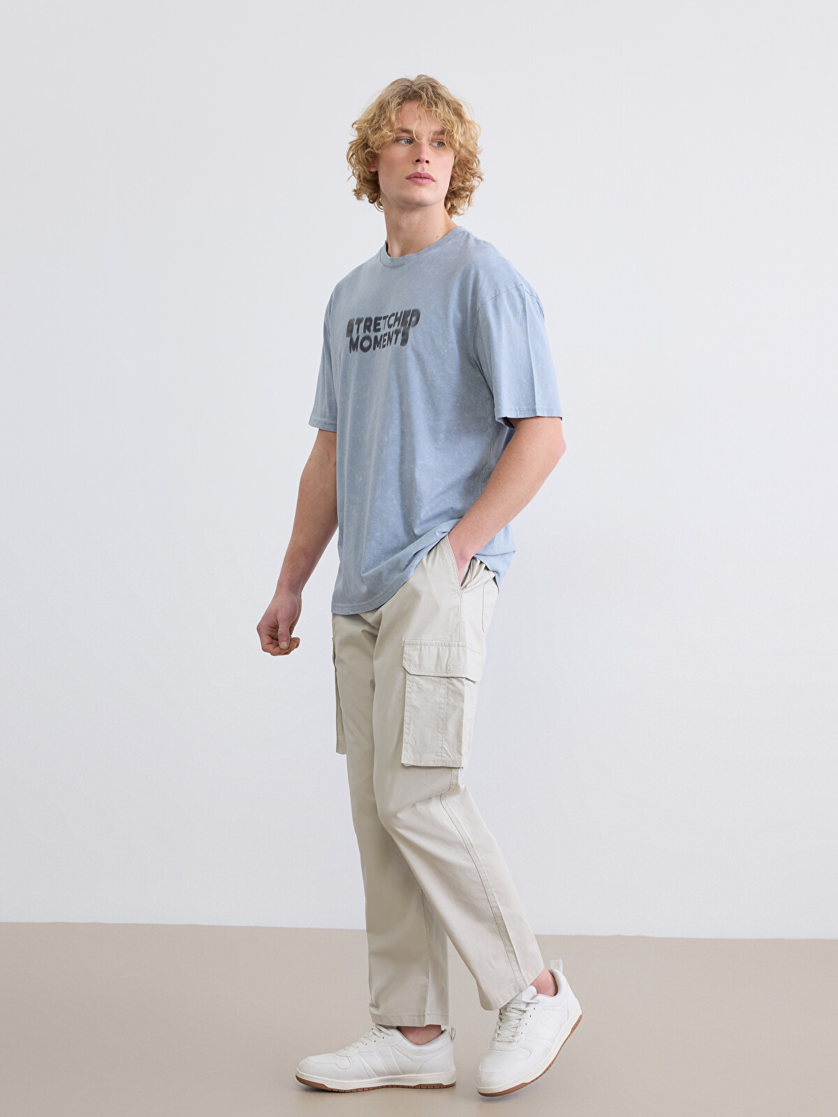 XSIDE Relaxed Fit Men's Cargo Trousers - S67890Z8-RST - LC Waikiki