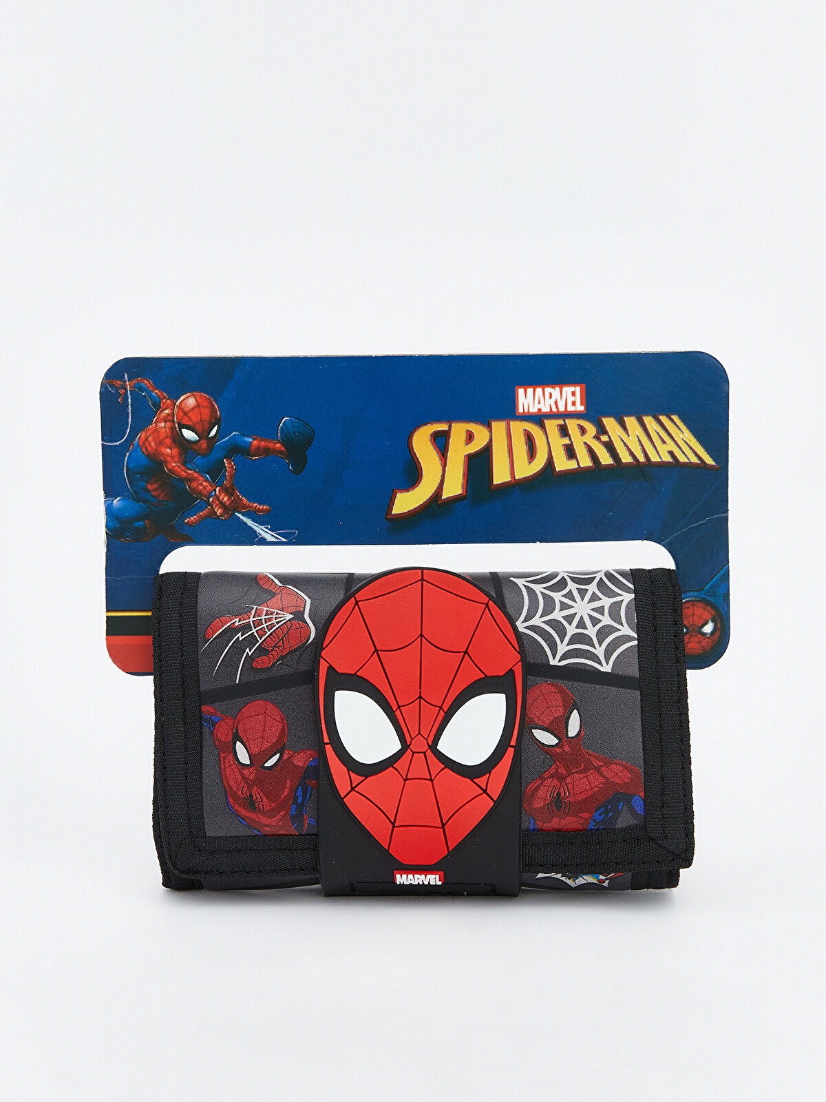 LCW ACCESSORIES Spider-Man Velcro Wallet for Boys - S68013Z4-F9C