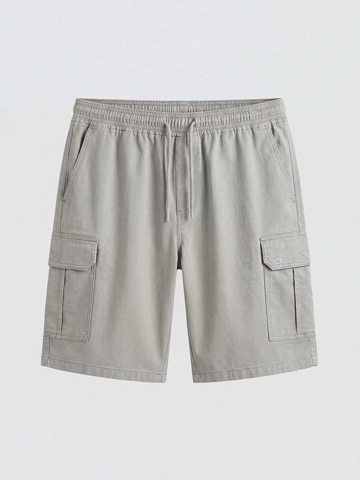 XSIDE Man Grey Cargo Shorts - S68213Z8-V1G | LC Waikiki