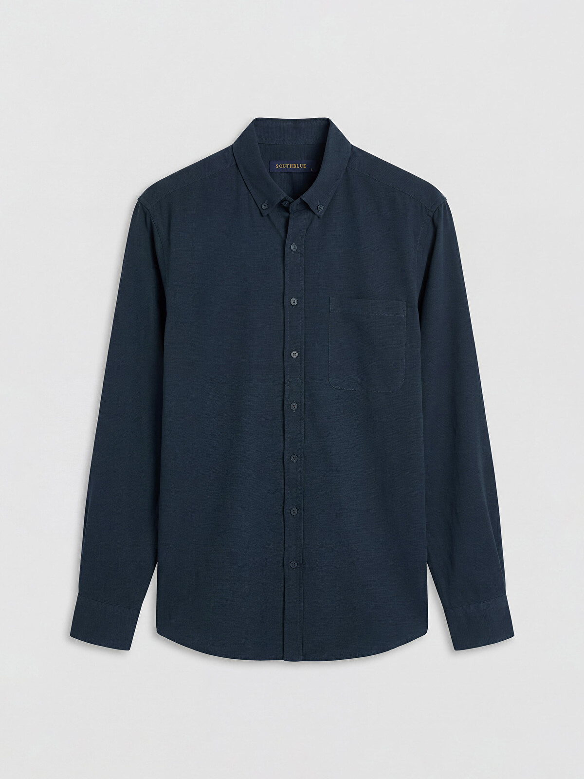 SOUTHBLUE Regular Fit Linen Blend Men's Shirt